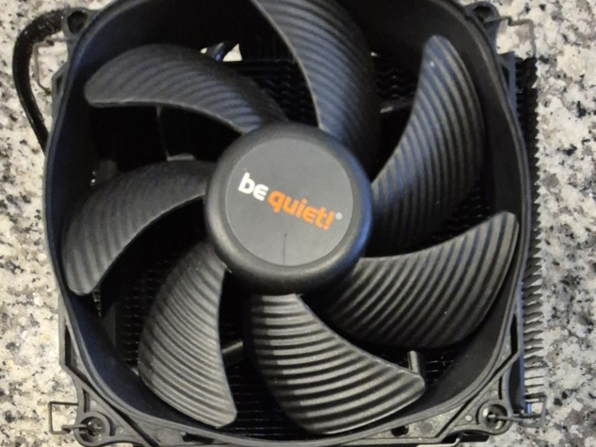 Pre-owned Be Quiet! Dark Rock Pro 4 CPU Air Cooler 250W TDP Dual Fan-Missing Backplate & Accessories