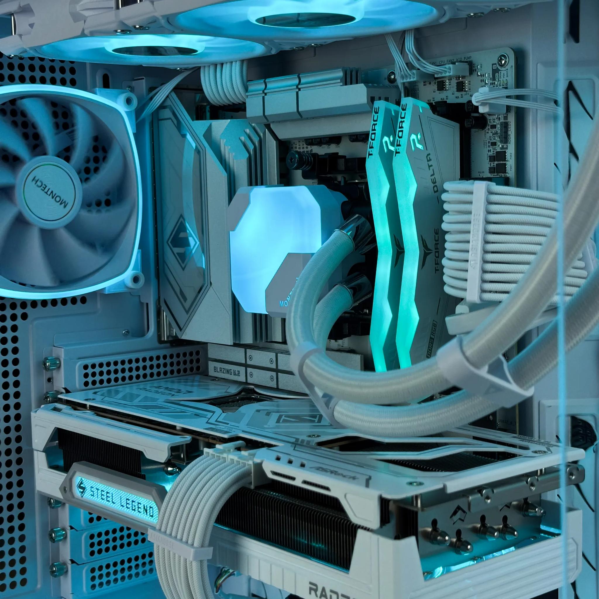 AES Quasar 9700x/9070XT Gaming PC