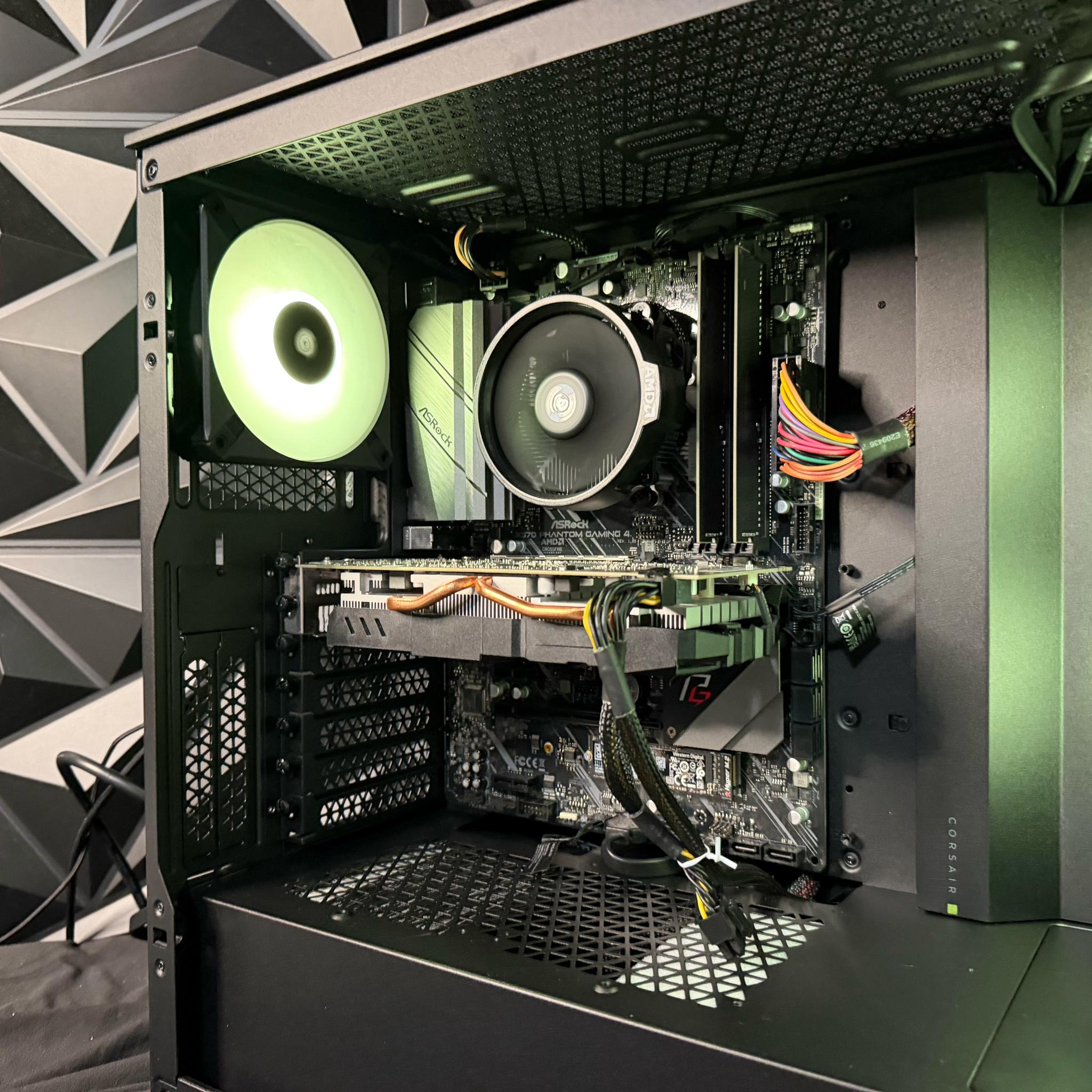 🔥 💸 Budget Baddie 💸 🔥 Ryzen5 3600| RX 580 8 GB | 16 GB DDR4|750 GB NVMe