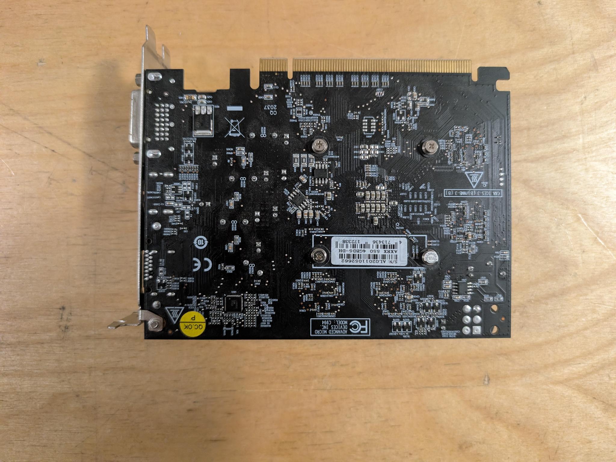 PowerColor AMD RX 550 4GB