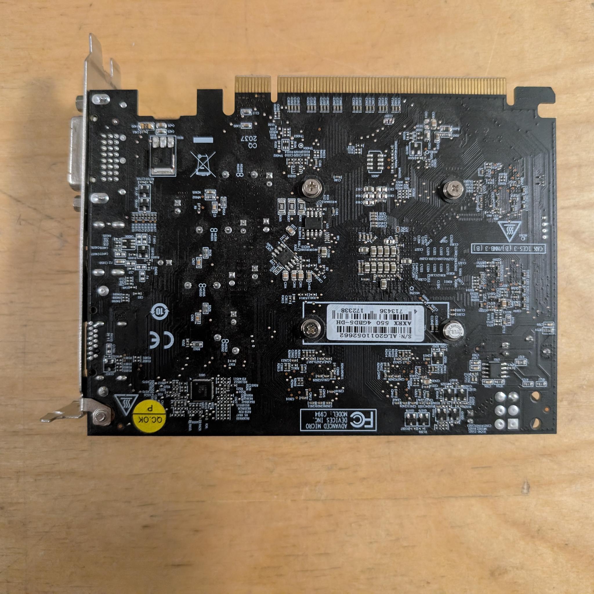 PowerColor AMD RX 550 4GB