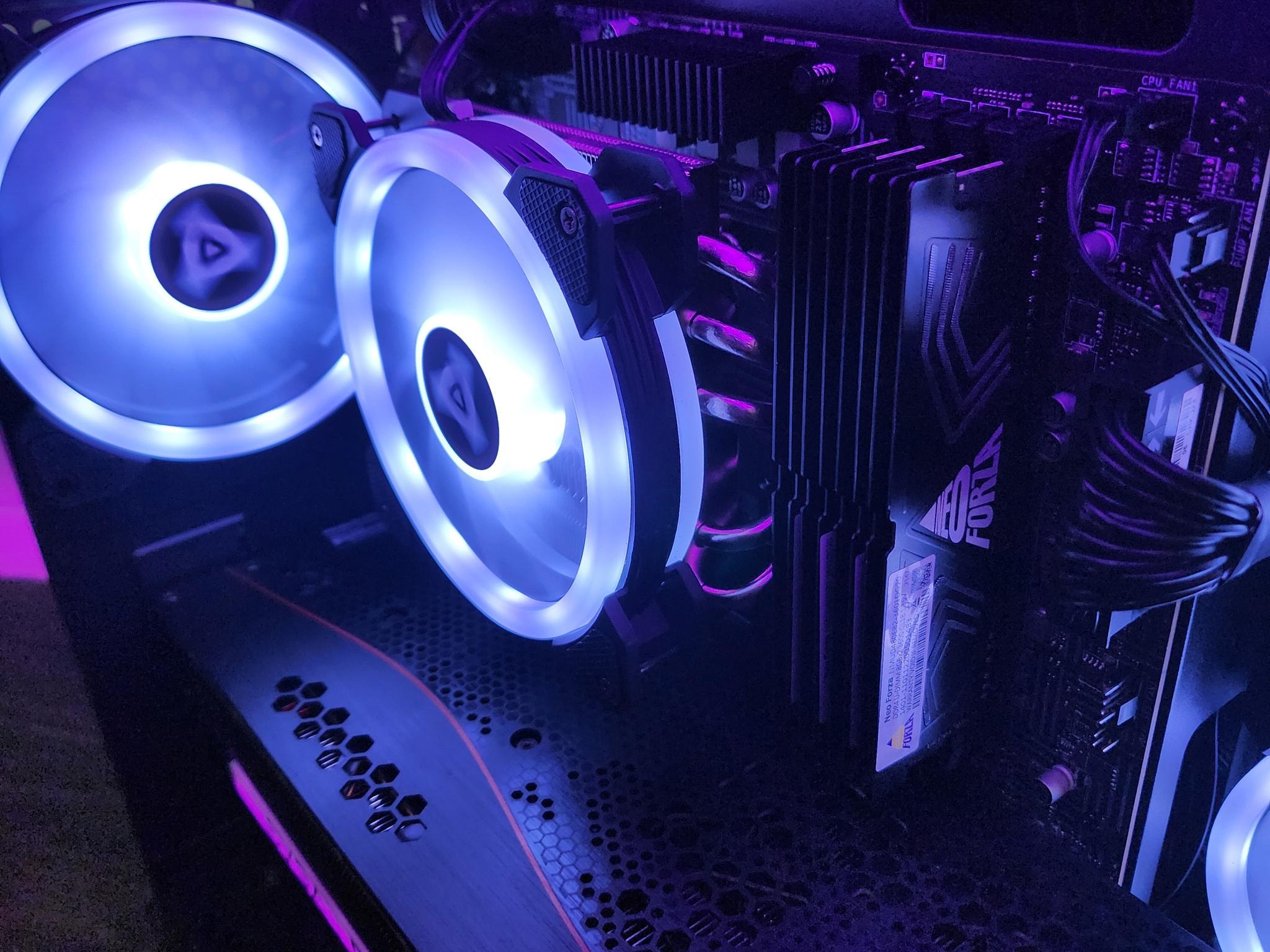 💜🖤🤍 EVGA RTX 3070 FTW3 // Intel Core i5 11400// Neo Forza 32GB 3600MHz