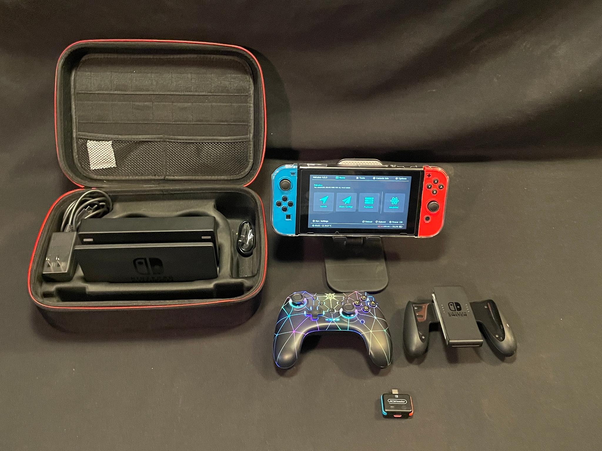 Nintendo Switch 512gb Unpatched With Accessories