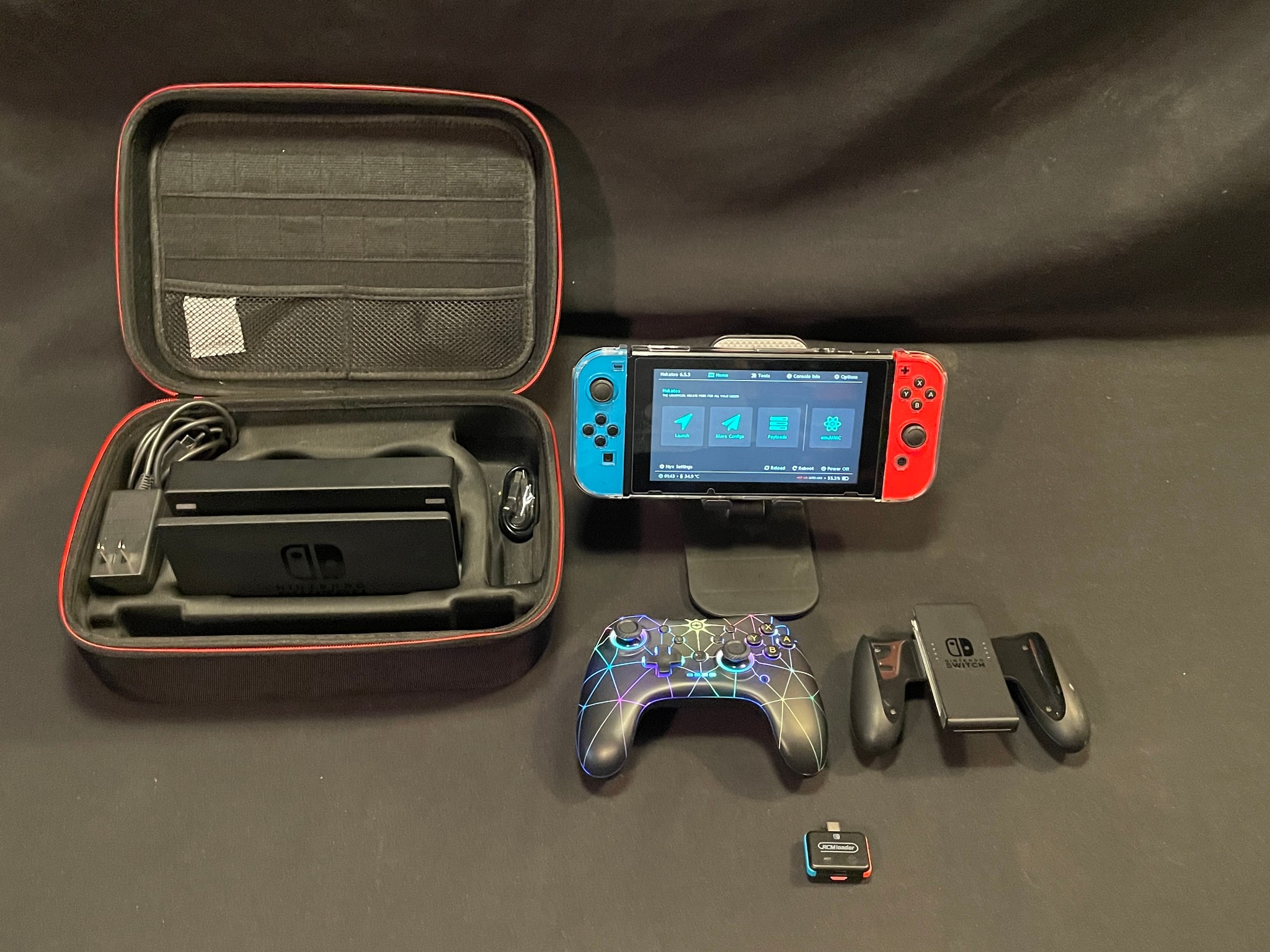 Nintendo Switch 512gb Unpatched With Accessories