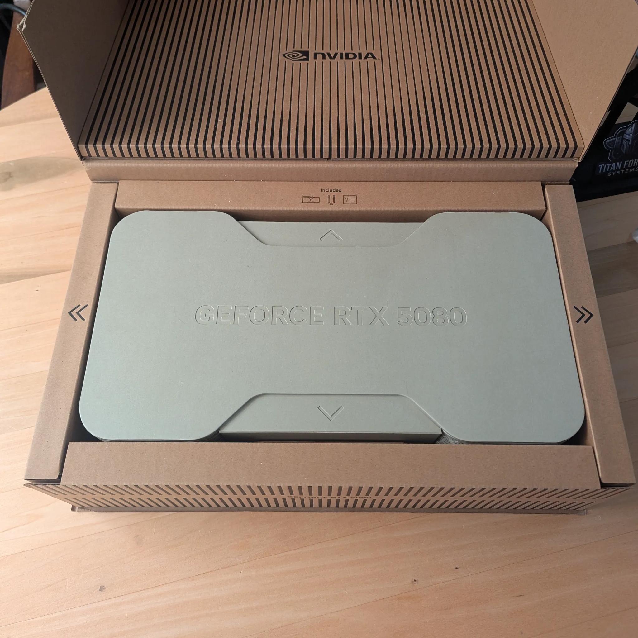 🧊 NVIDIA 5080 Founders Edition | New Open Box | Dual-Pass Slim Design | 16GB GDDR7