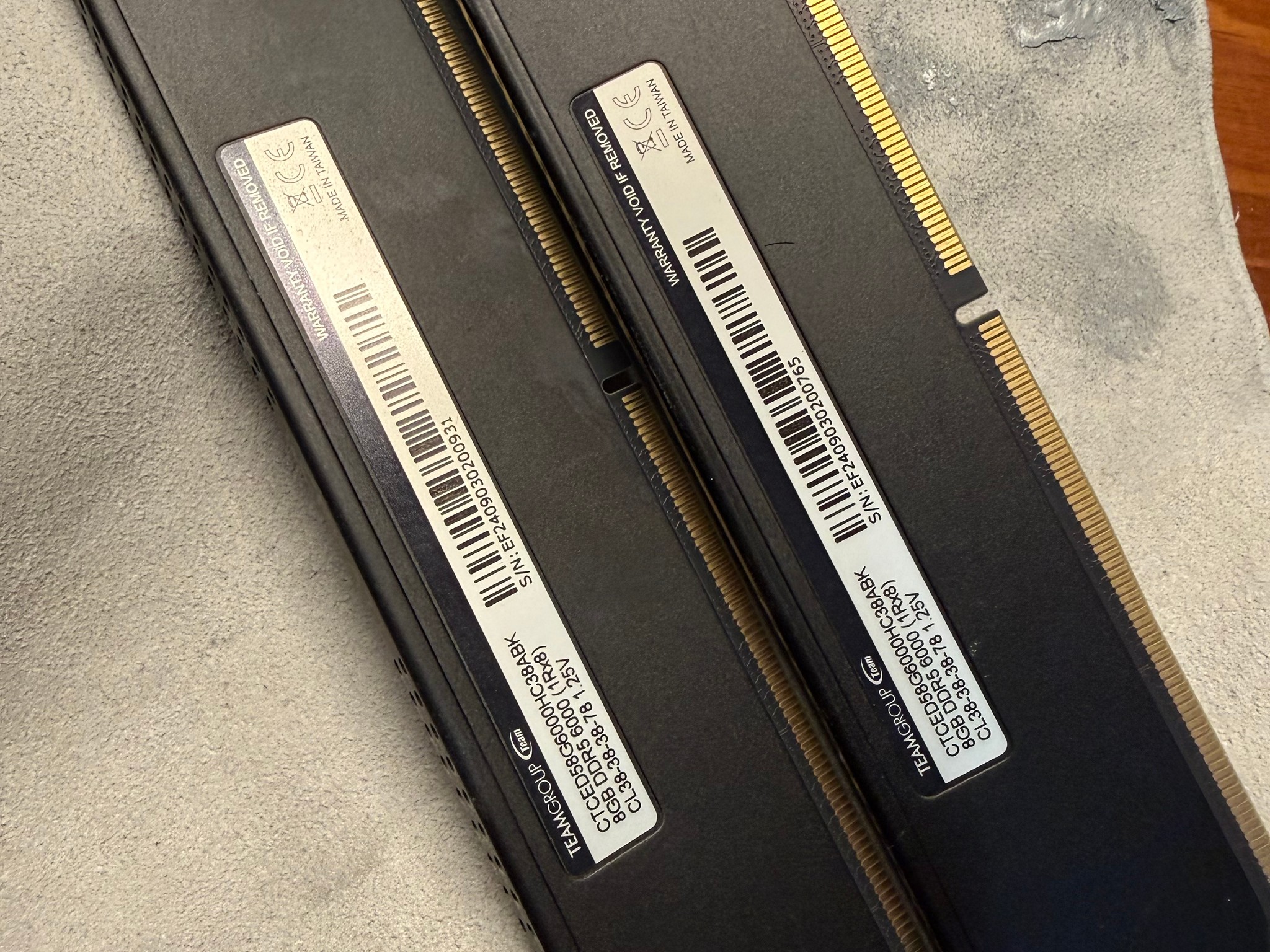 TeamGroup T-Create Expert 16GB (2 x 8GB) DDR5 6000MT/s Desktop RAM