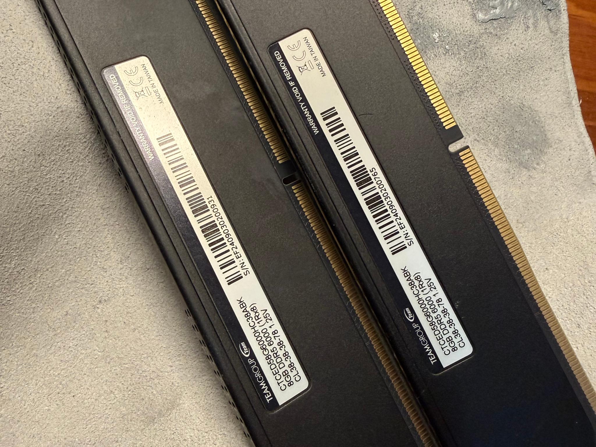 TeamGroup T-Create Expert 16GB (2 x 8GB) DDR5 6000MT/s Desktop RAM