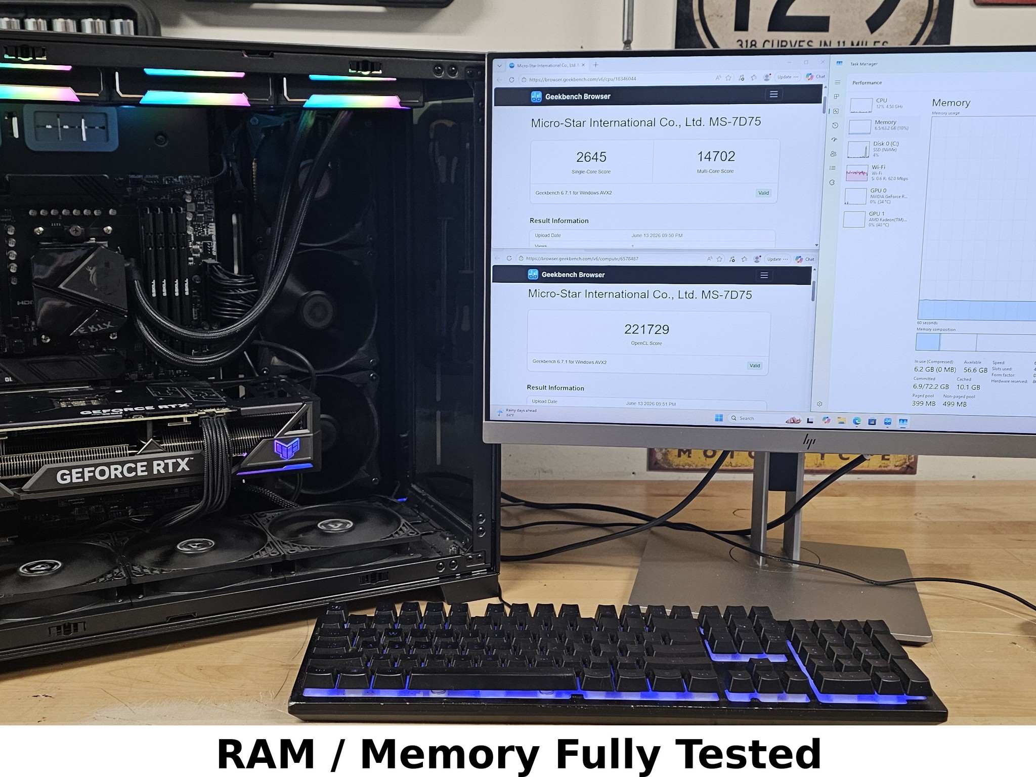 32GB DDR5 (2X16GB) 536 CL36 6000MT/s G.Skill RipJaws S5