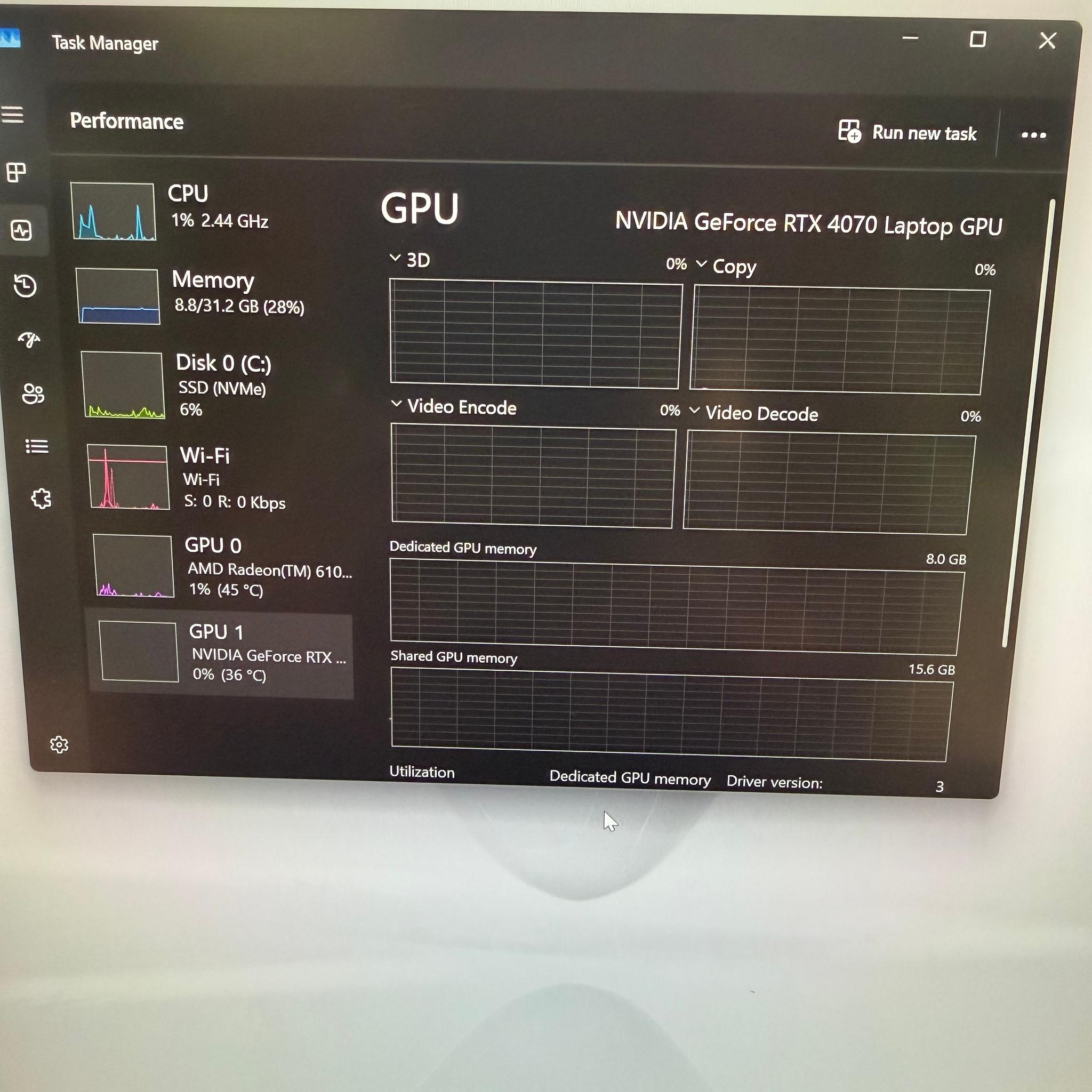 Alienware m16 R1 Gaming Laptop RTX 4070 Ryzen 9 7845HX 32GB RAM 1TB NVMe