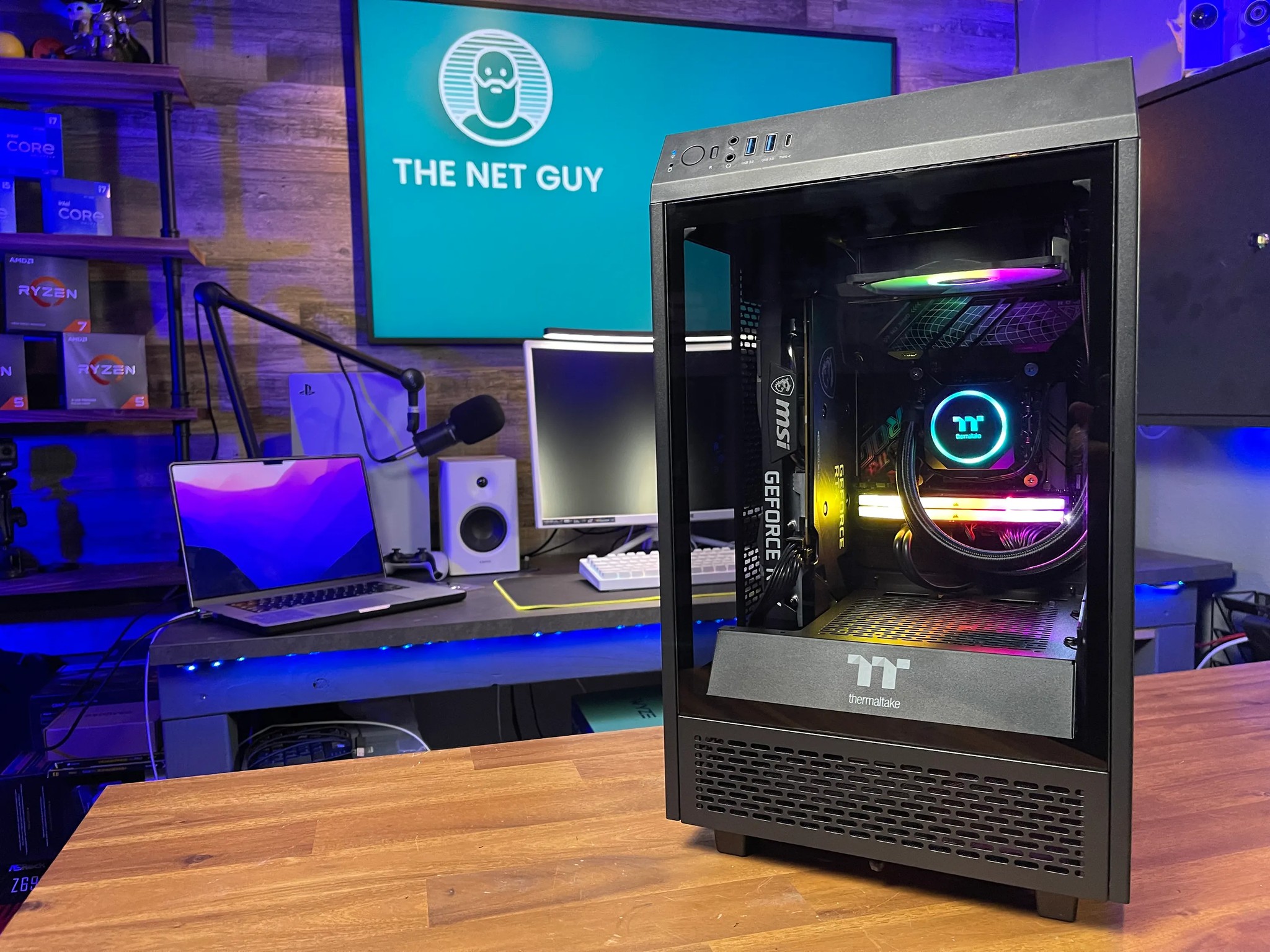 Mid-Range Thermaltake Tower 100 Gaming PC