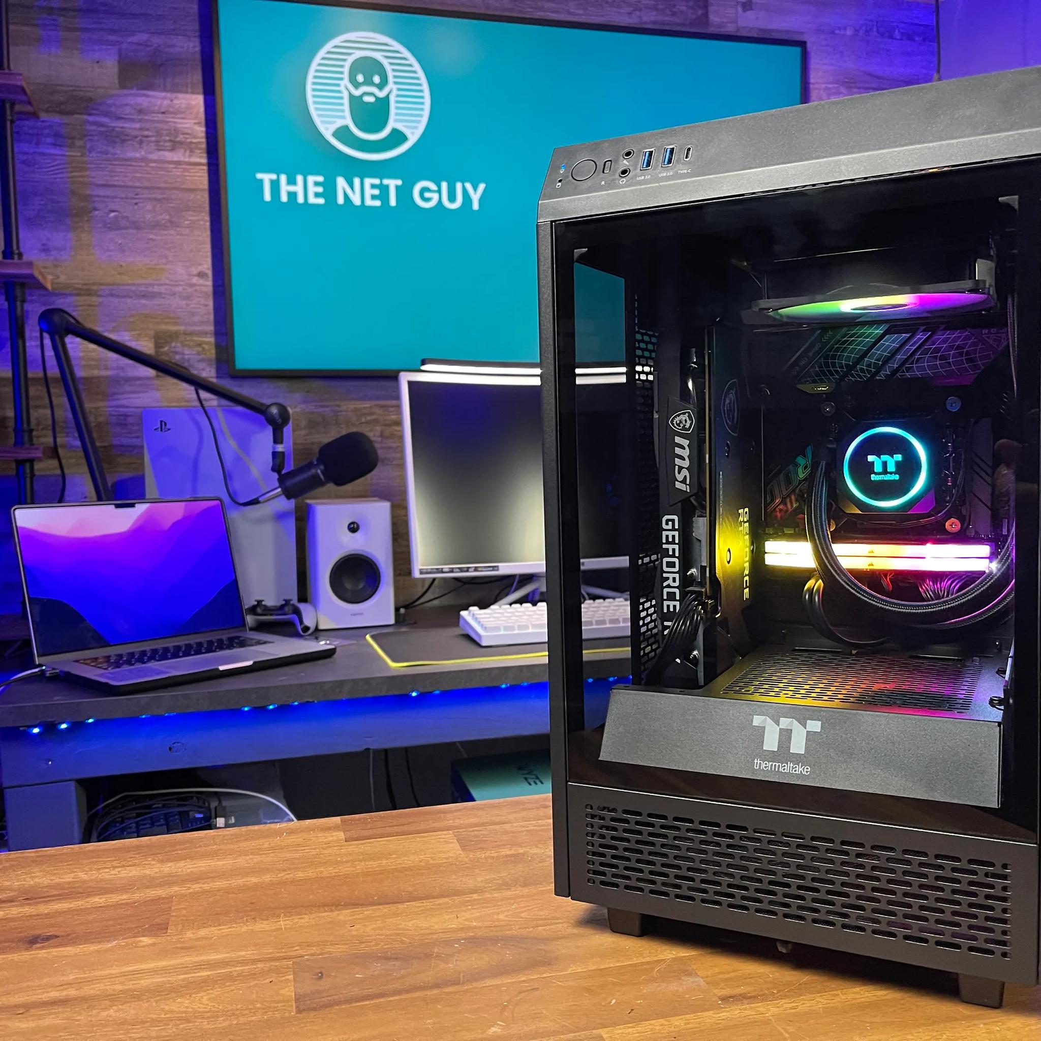 Mid-Range Thermaltake Tower 100 Gaming PC
