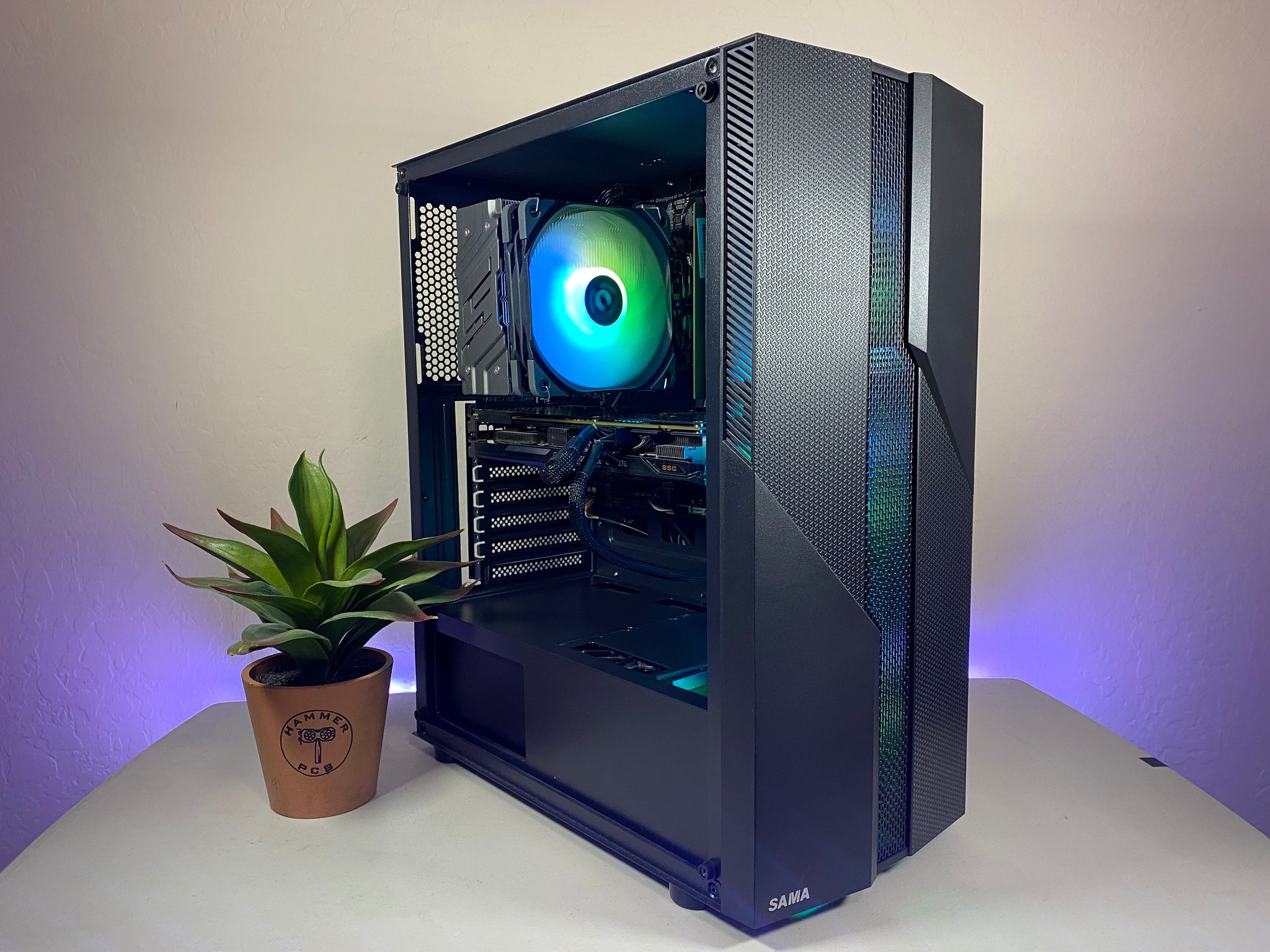 Custom Built Intel Nvidia GeForce RGB WiFi Gaming PC Computer