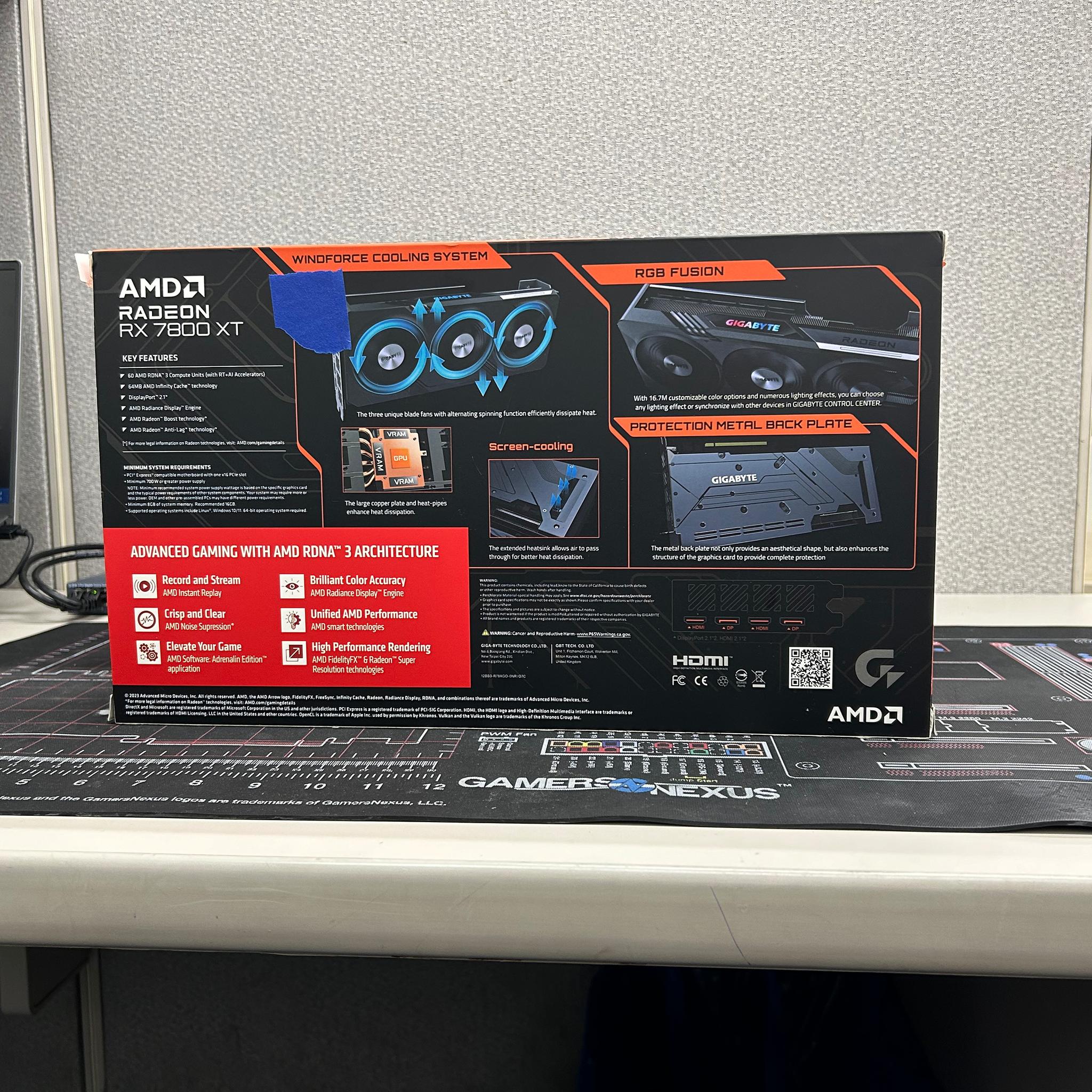 Gigabyte RX 7800XT Gaming OC 16GB *2 FREE GAMES INCLUDED*
