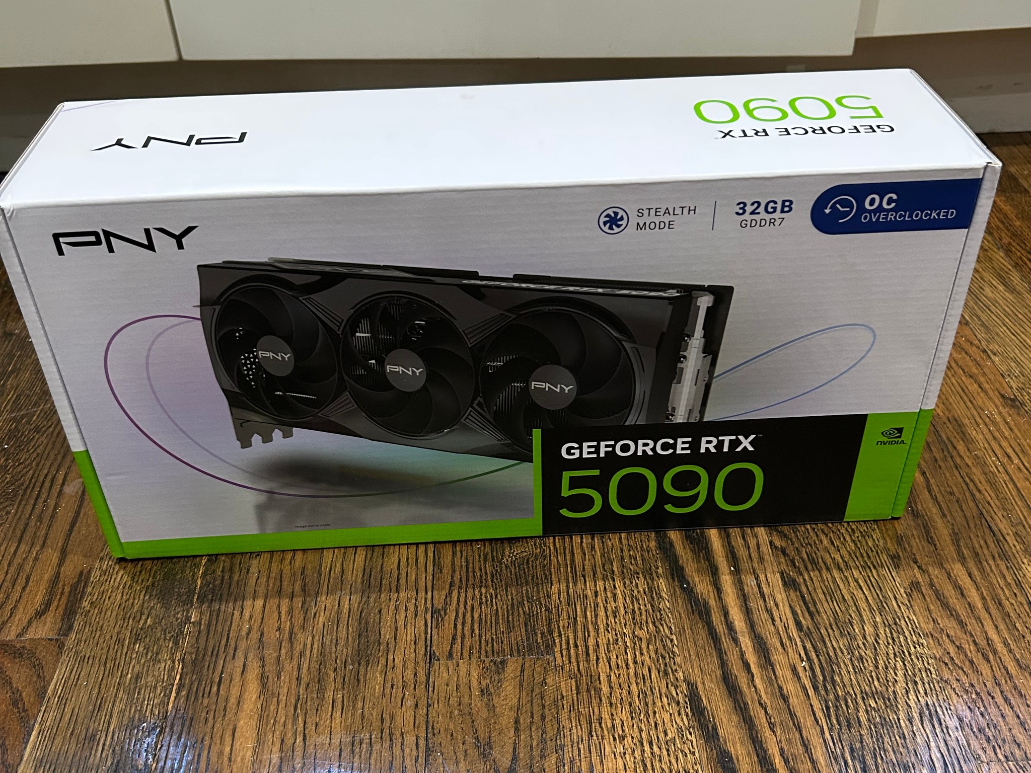 PNY GeForce RTX 5090 Overclocked Triple Fan