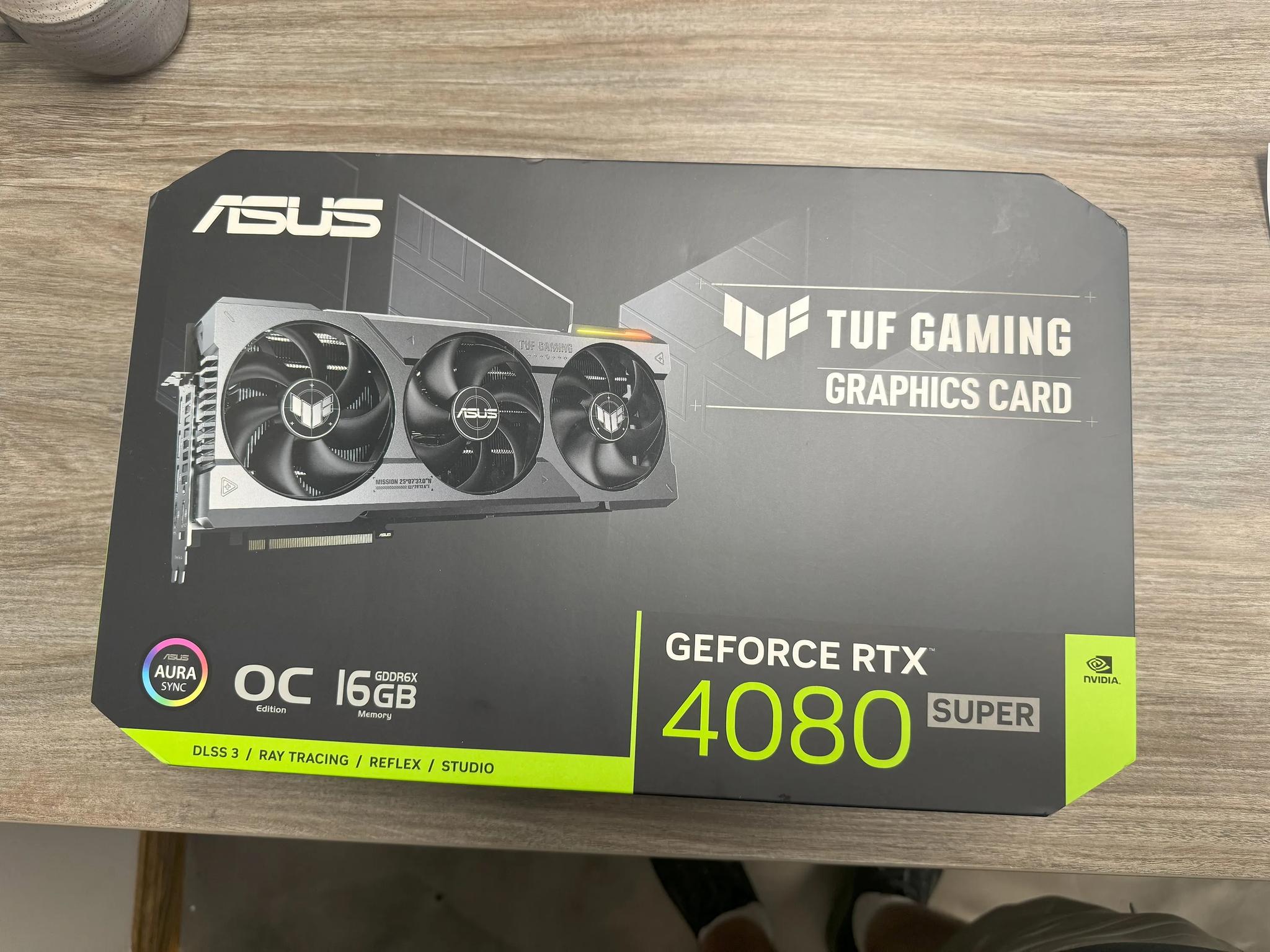 *NIB* ASUS TUF Gaming nVidia GeForce RTX 4080 Super OC Edition 16GB