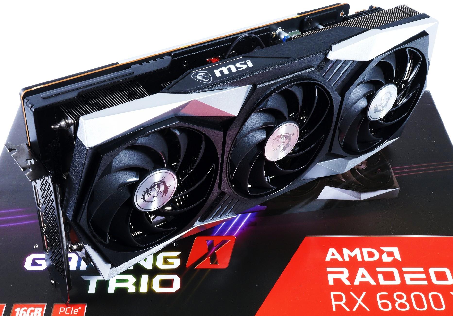🔥 MSI Radeon RX 6900 XT GAMING X TRIO 16GB GDDR6 Graphics Card – Ultimate 4K Gaming Power