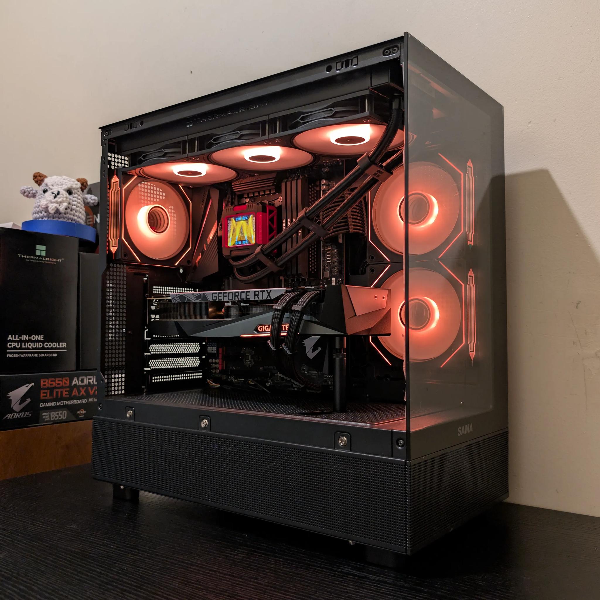 🔥1440p Gaming Beast | RTX 3080 | Ryzen 7 5700X | 1TB SSD | 32GB RAM | WiFi 6 & Bluetooth🔥