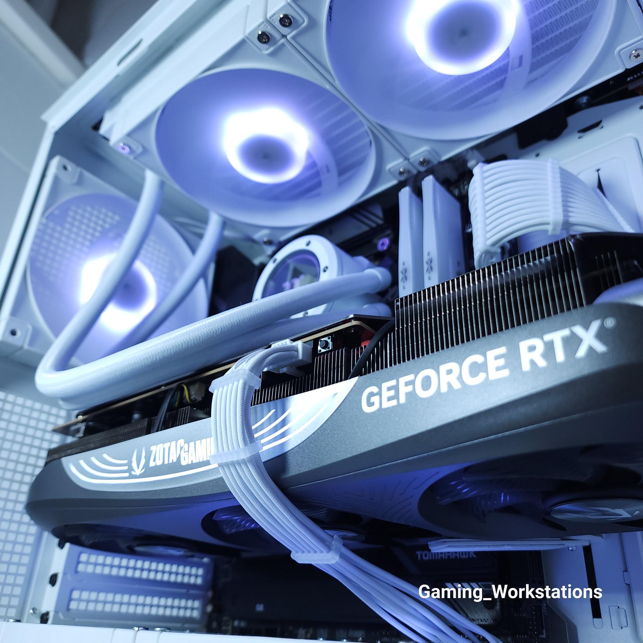 🤍RTX 4080●Core i7 12700KF●1440p/4K Gaming Computer