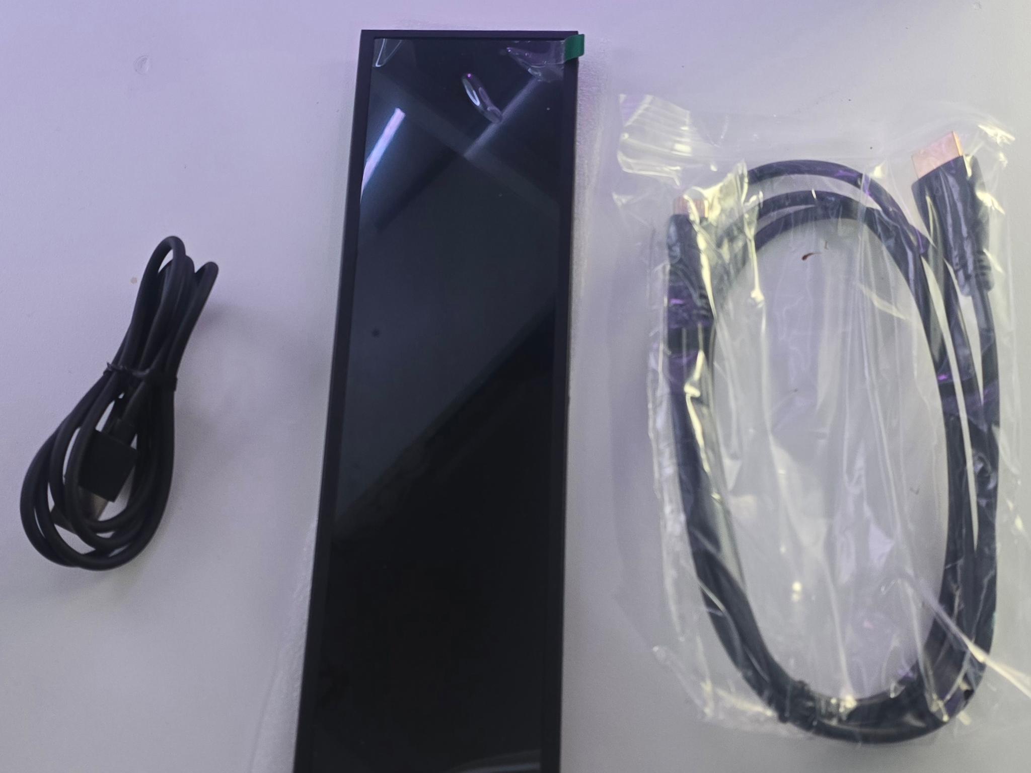 wisecooc 8.8" mini bar screen display