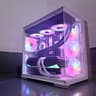 ❄️"Arctic Aurora"🌈 | 4K Gaming | RX 9070XT 16GB | Ryzen 7 5800X3D | 32GB Ram | 2TB+2GB SSD | Free