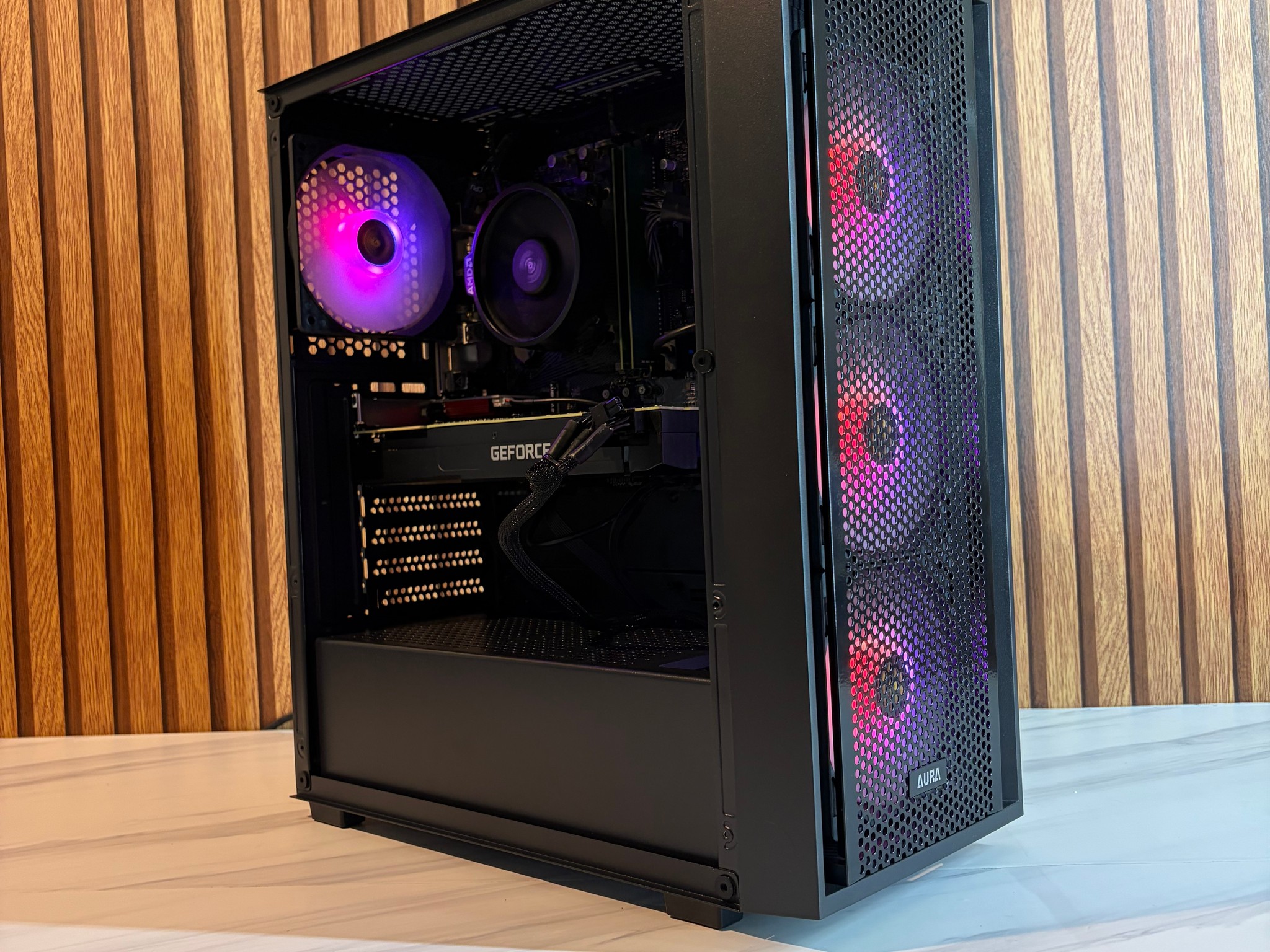 RTX 2070  | Ryzen 5 5500 | 16 GB ddr4 ram | 500GB SSD | 450W
