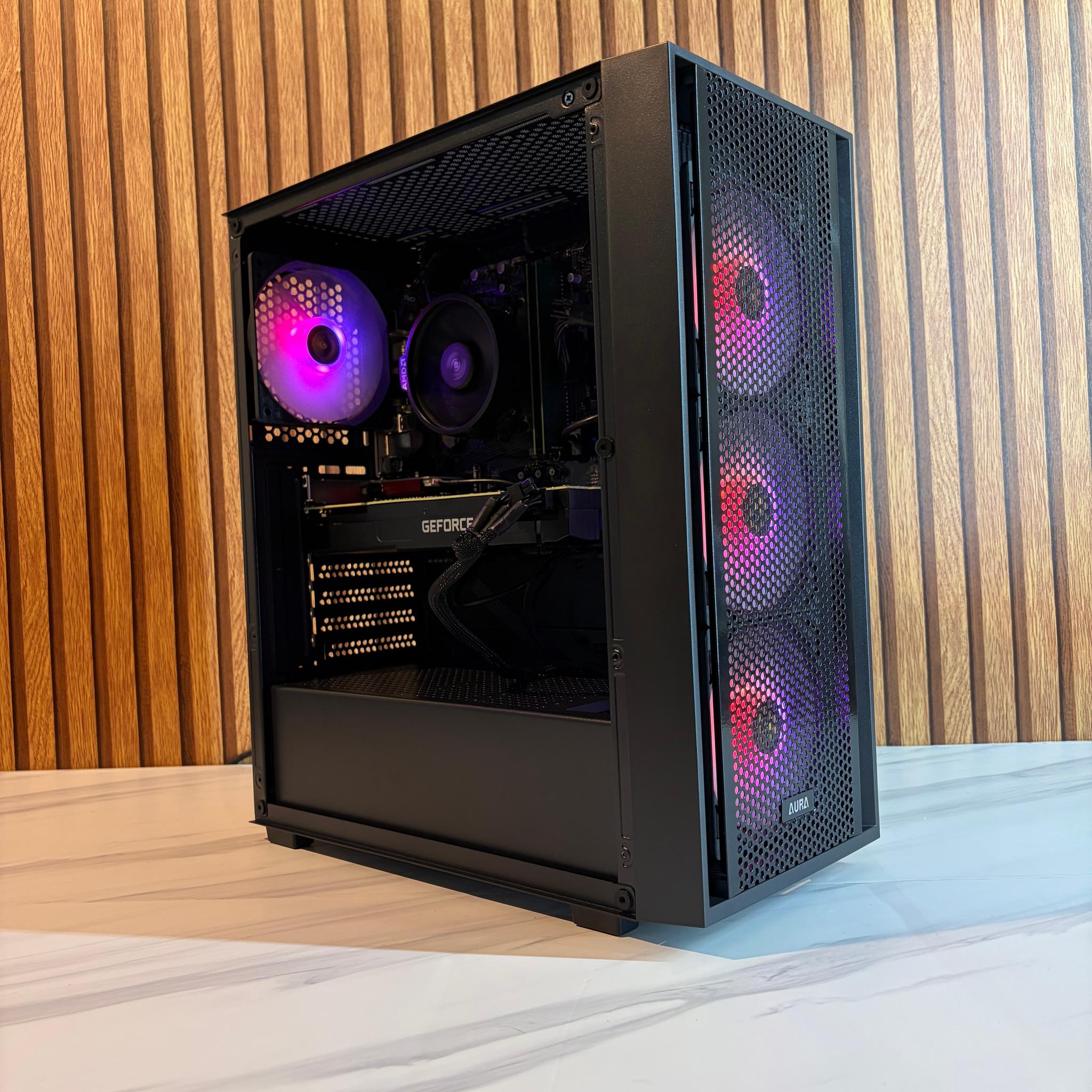 RTX 2070  | Ryzen 5 5500 | 16 GB ddr4 ram | 500GB SSD | 450W