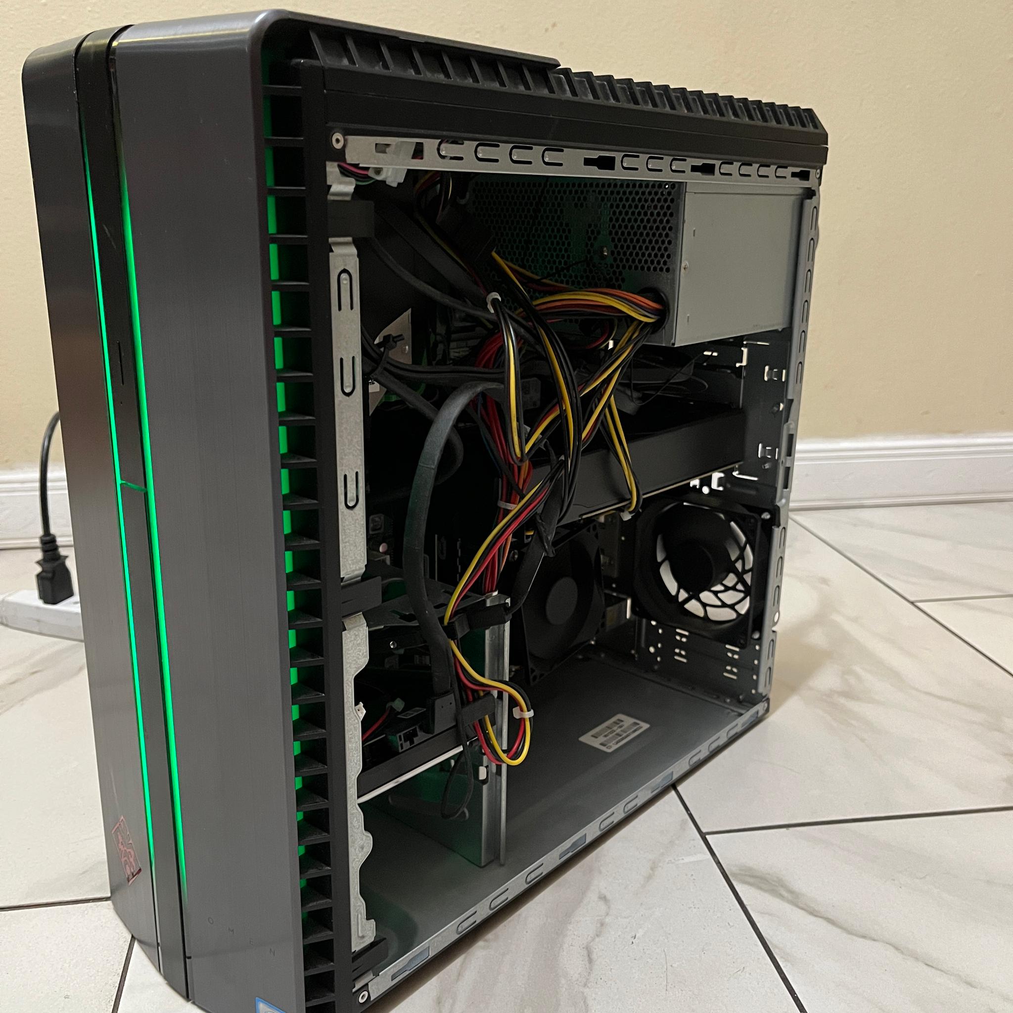 🟢🔥Budget HP OMEN Gaming PC - GTX 1060 3GB, Intel i5-7400, 12GB DDR4 RAM, 1.2TB Storage w/ Wi-Fi