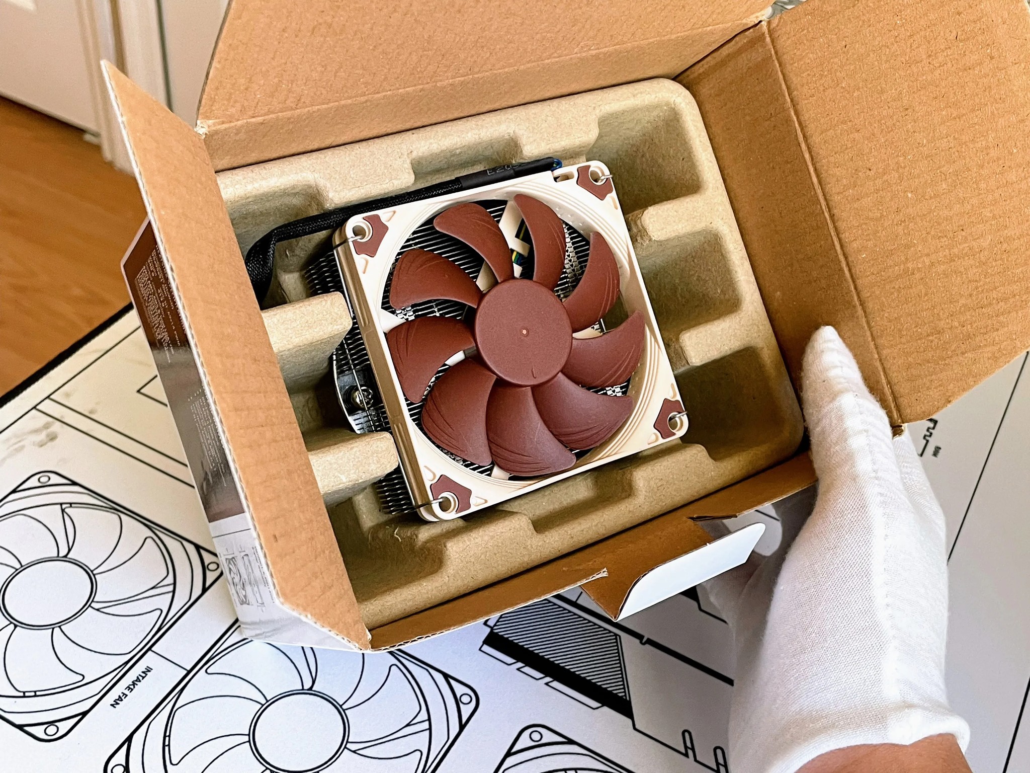 Noctua NH-L9x65 L-TYPE LOW-PROFILE CPU COOLER - Intel and AMD