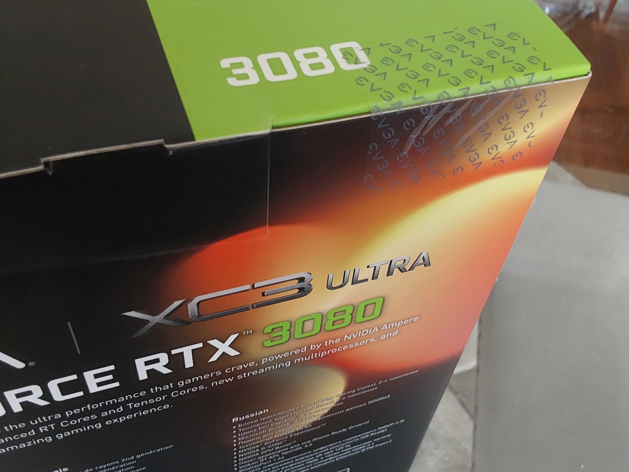 RARE! NEW WITH ORIGINAL FACTORY SEAL, EVGA GeForce RTX 3080 12GB OC XC3 ULTRA GAMING 12G-P5-4865-KL