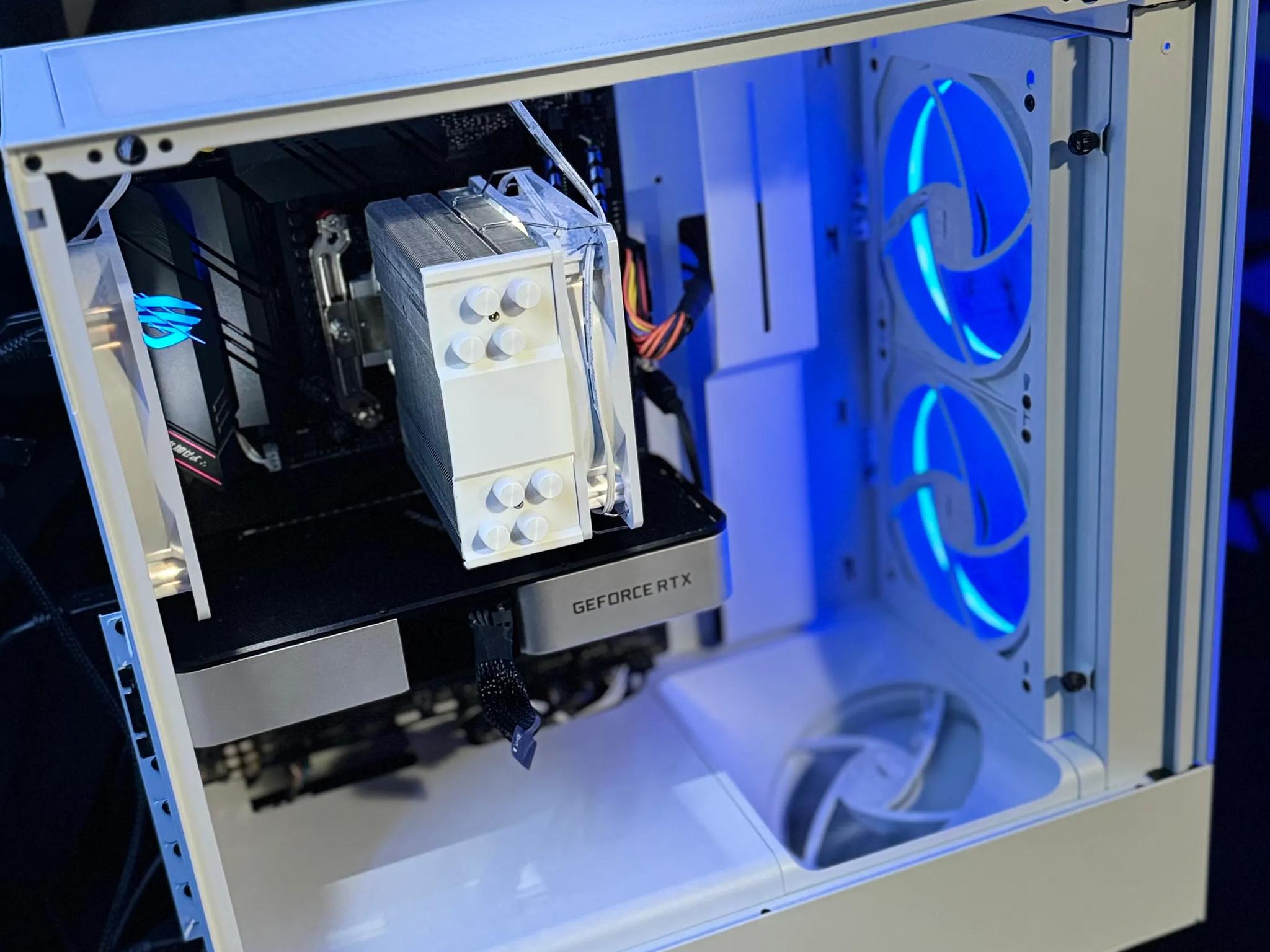 ❄️Blue Ice Build❄️  Ryzen 7 5700x | RTX 3060ti 🧊