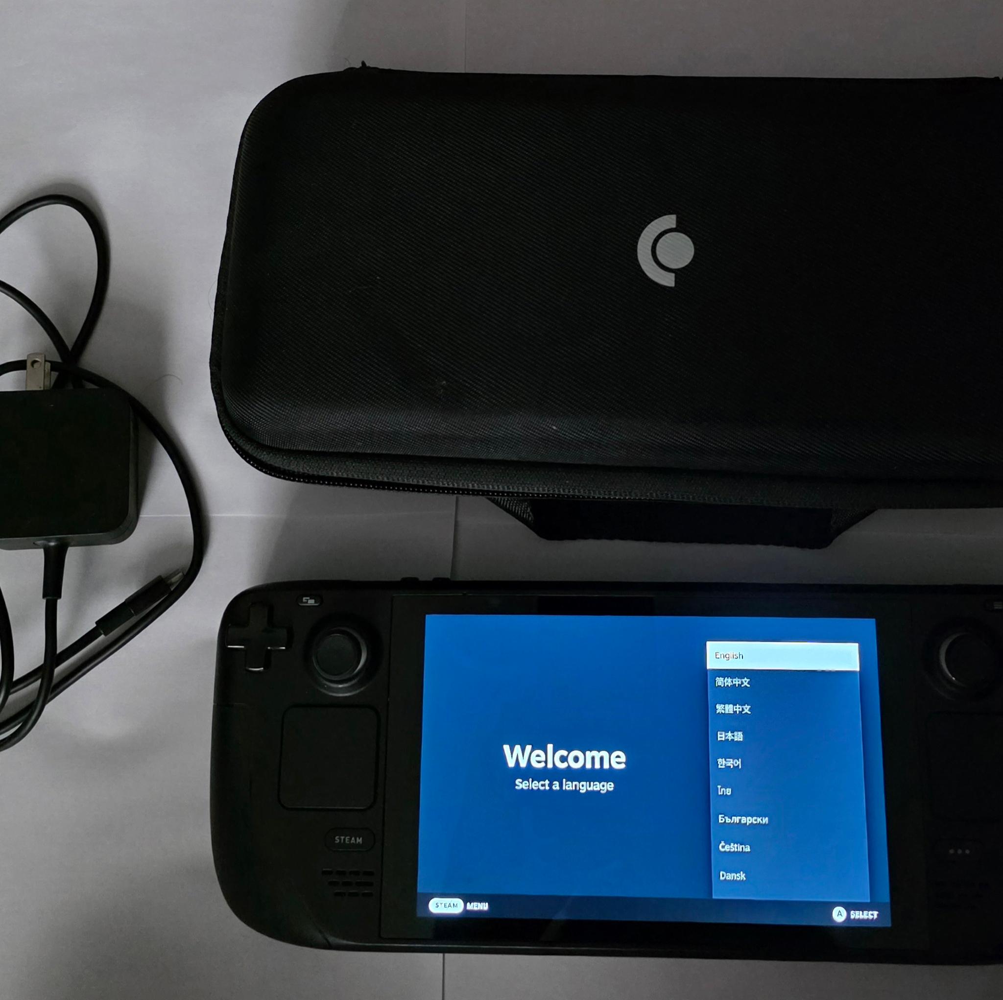 Steam Deck 512GB LCD Used Like New With Original Case + Power adapter + Valve Shipping Box
