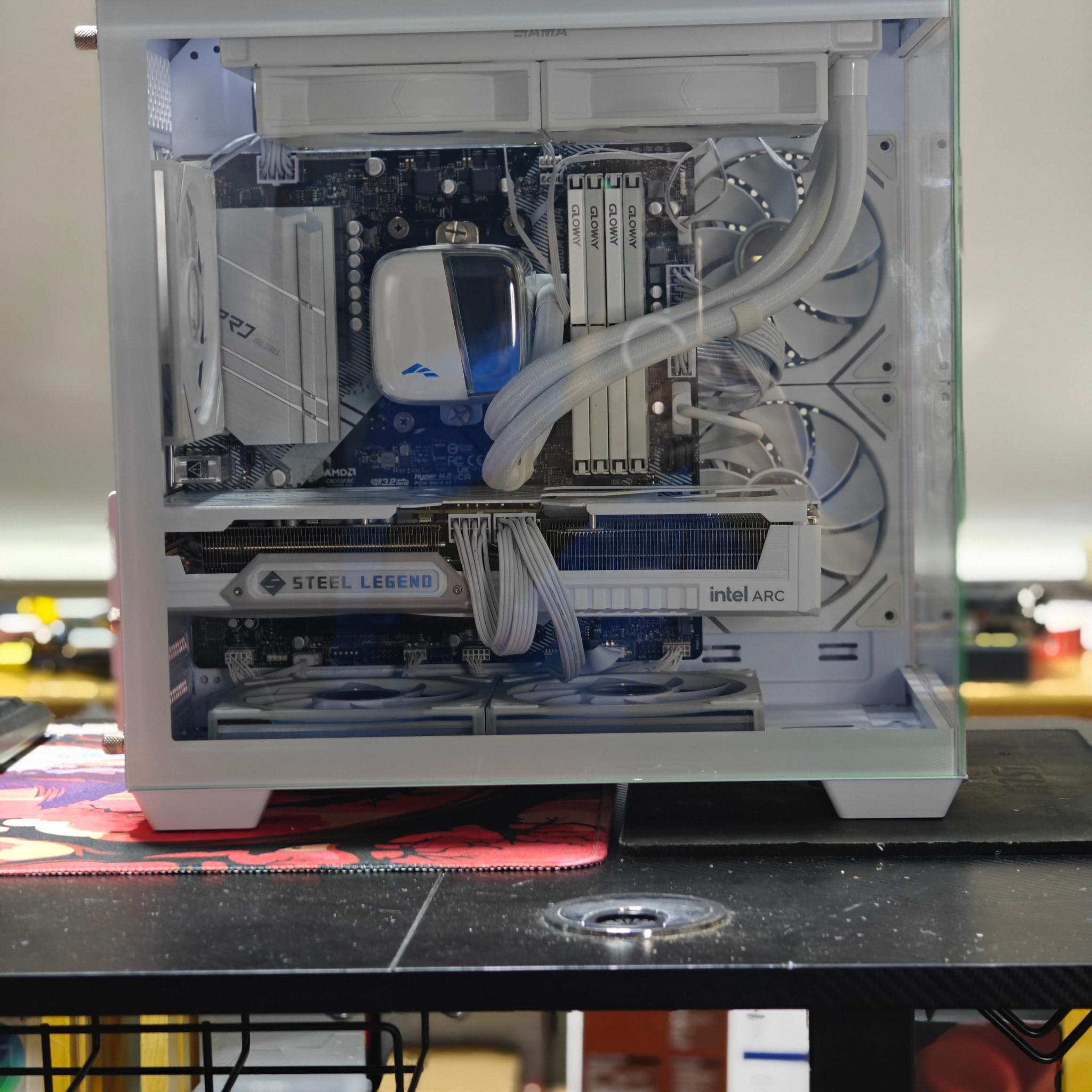 AMD RYZEN 5 5500X3D|ASROCK INTEL ARC B580 12GB|32GB DDR4 3200|2TB NVME SSD|WINDOWS 11 HOME