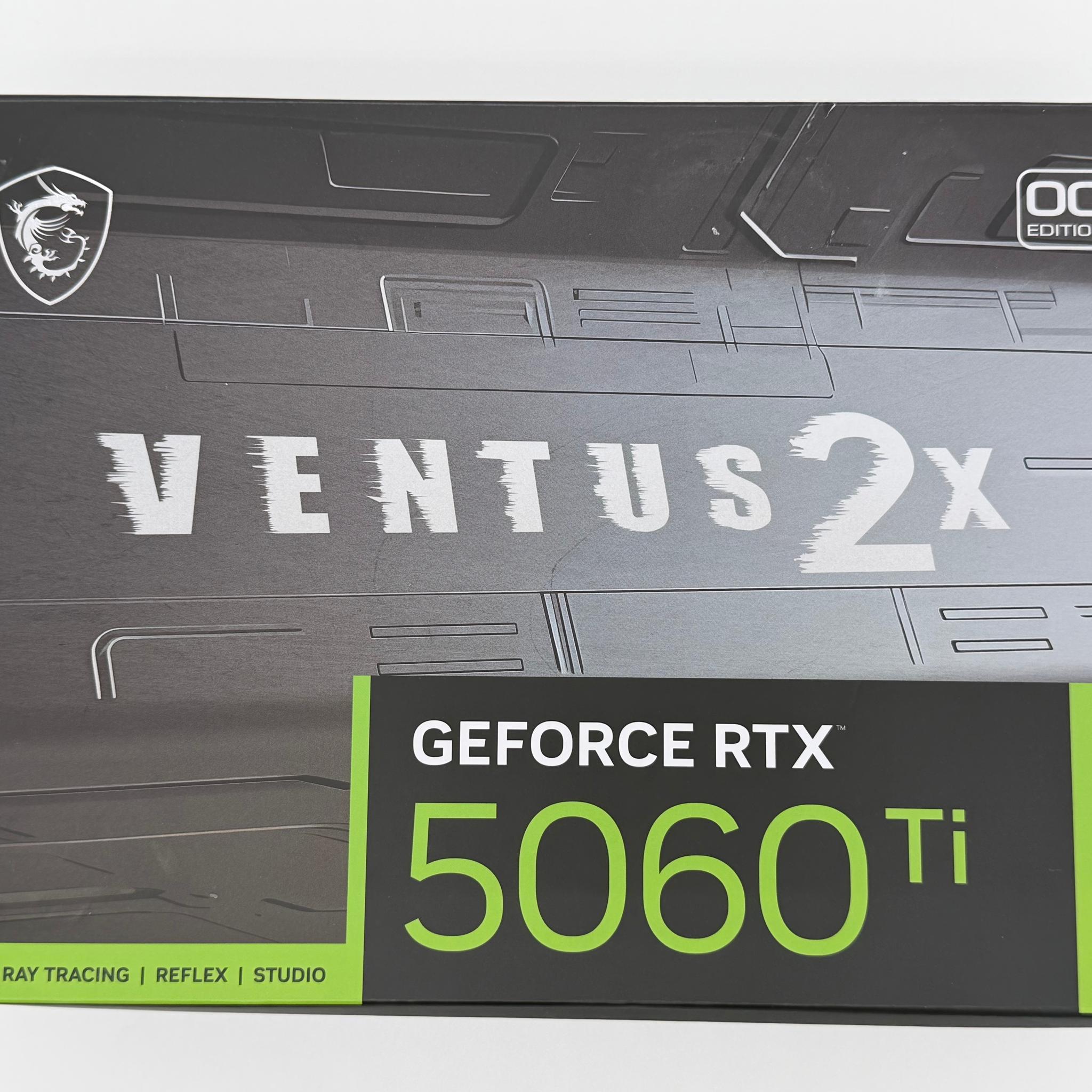 MSI GeForce RTX 5060 TI 8G VENTUS 2X OC Edition NVIDIA 8 GB GDDR7