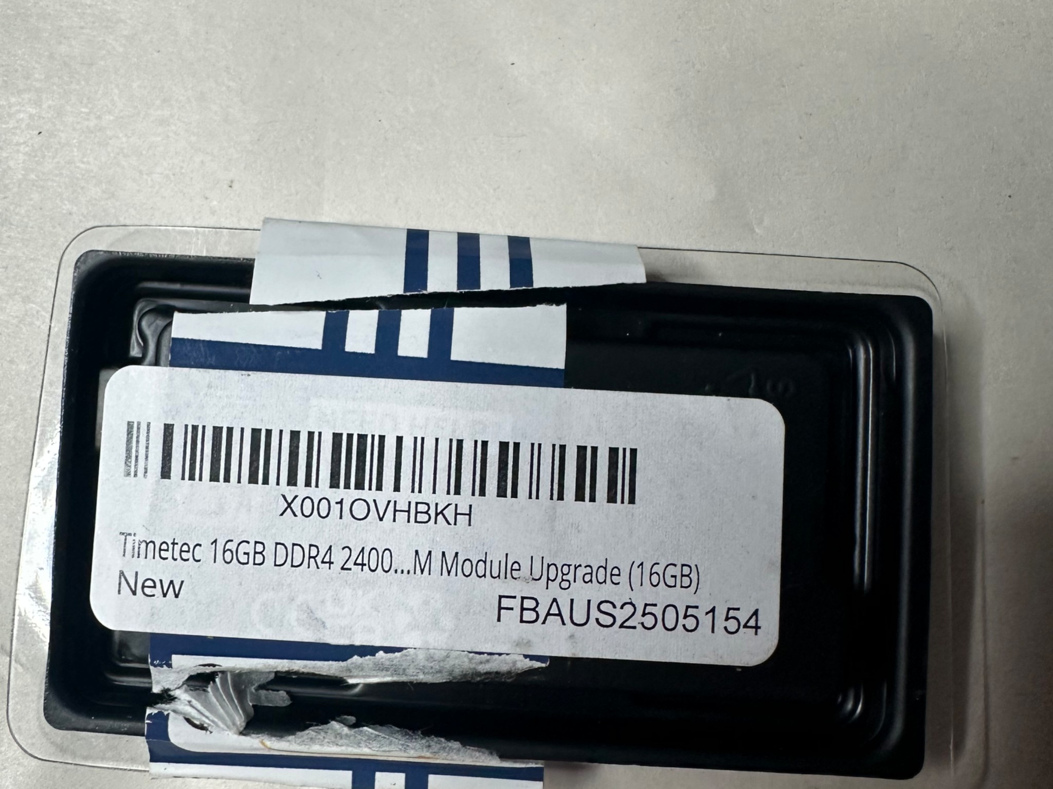 Timetec 16GB DDR4 2400MHz PC4-19200 Non-ECC Unbuffered 1.2V CL17