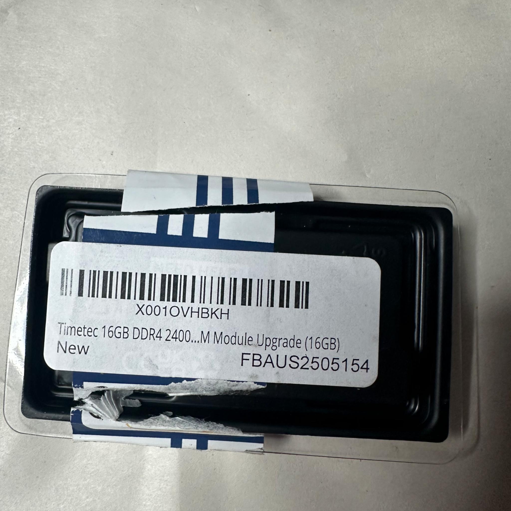 Timetec 16GB DDR4 2400MHz PC4-19200 Non-ECC Unbuffered 1.2V CL17