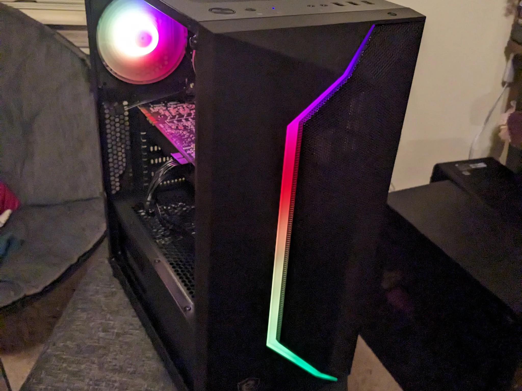 FREE SHIP|| i5-6600, GTX 970 4GB, 16GB RAM, 480GB SSD, Win11, RGB, WiFi
