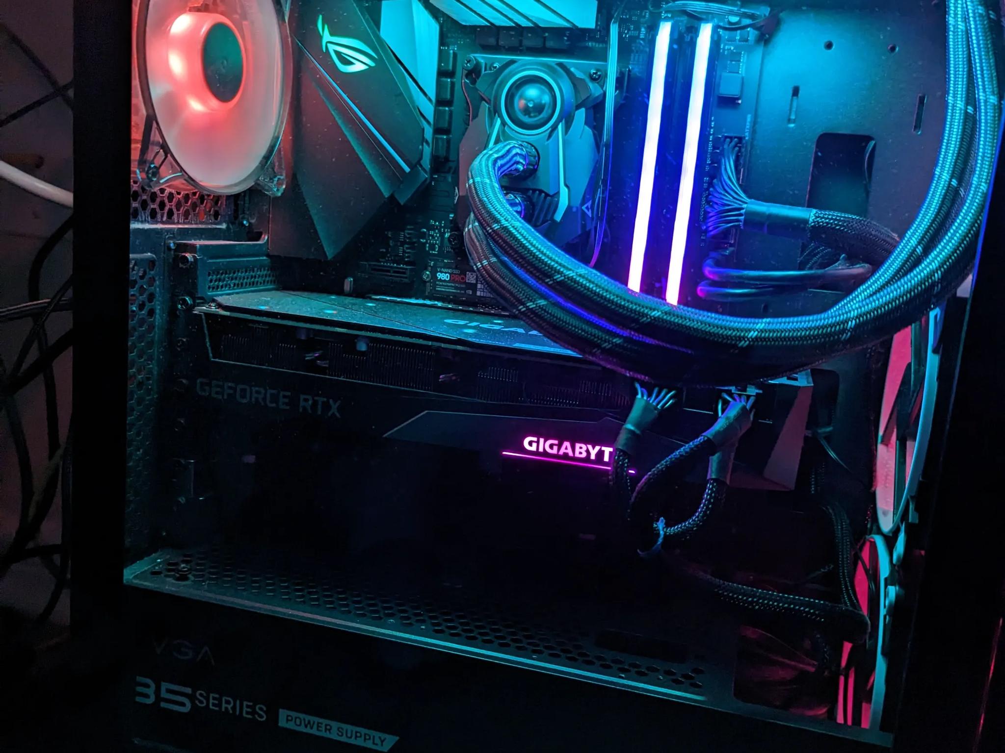Gigabyte RTX 3070 8Gb Triple Fan - Used Prefect Condition With Original Box