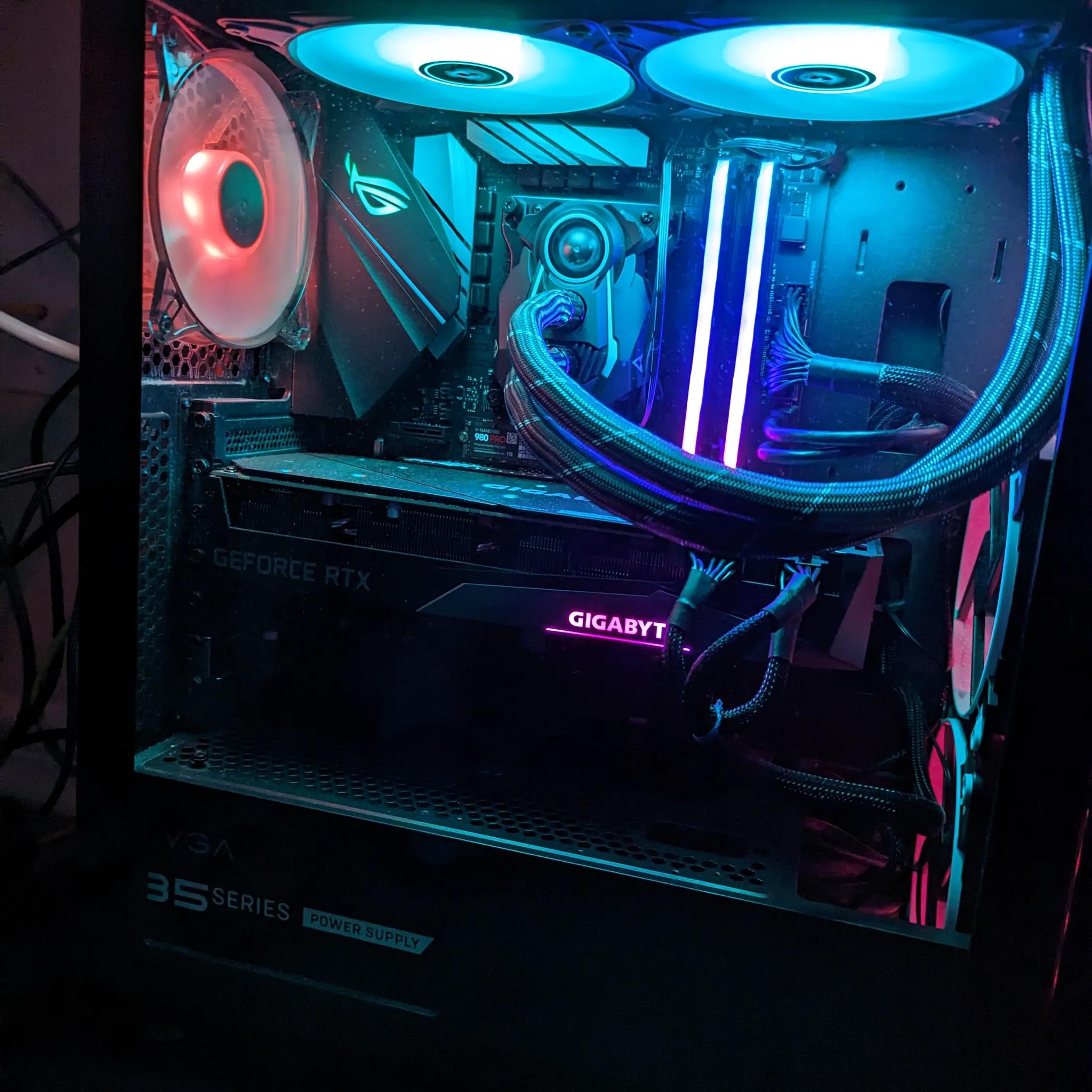 Gigabyte RTX 3070 8Gb Triple Fan - Used Prefect Condition With Original Box