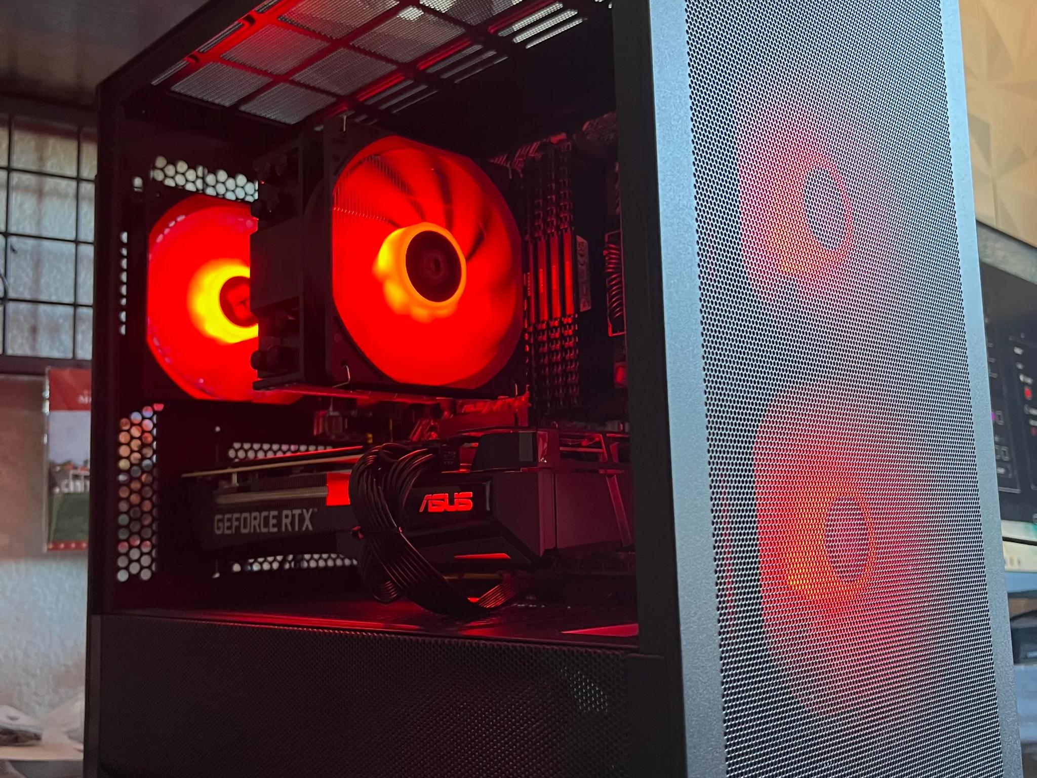 ❗️SALE❗️| All Black | 1080p | Mid-Range Gaming PC | 3070 OC | Ryzen 5 5800XT | 32GB RAM | 1TB SSD