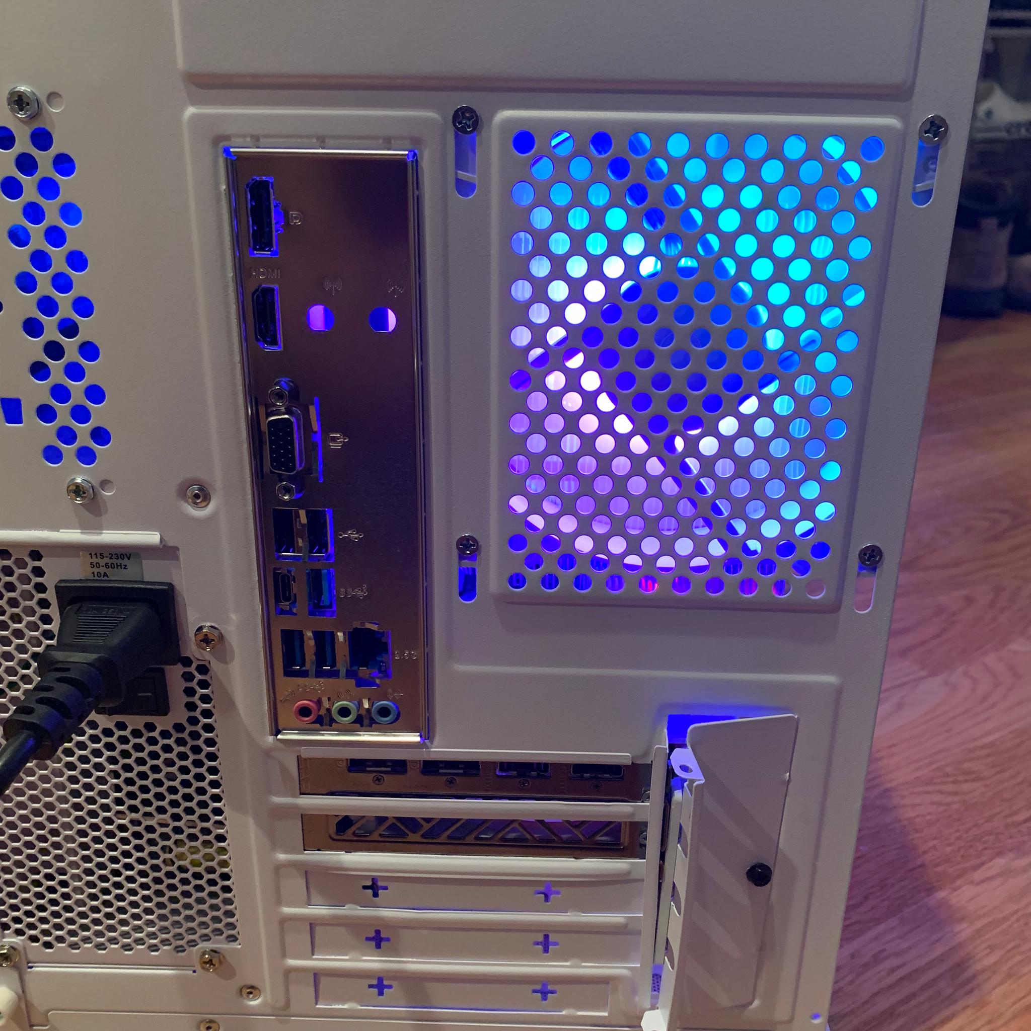 NEW RX 7700 XT i5 12600KF 32GB DDR5 1440p GAME/STREAMING PC 1000GB SSD WHITE ARGB WINDOWS 10 CUSTOM