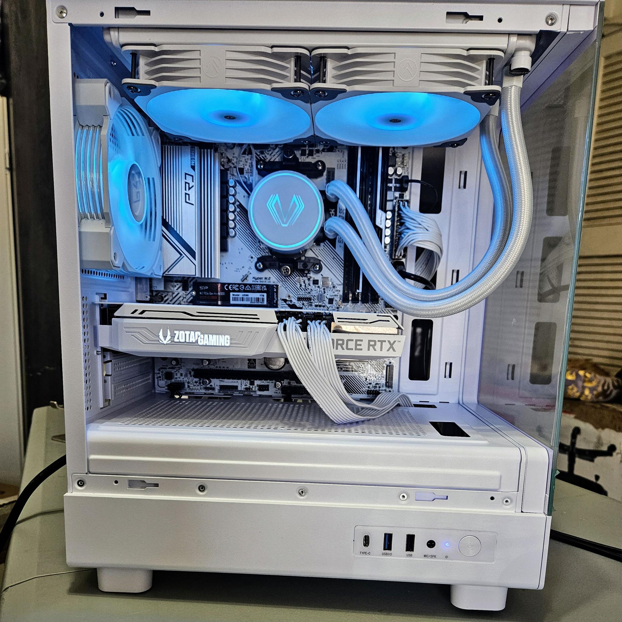 GeForce RTX 3060 Ti Custom Gaming PC - Ryzen 5 5600X, 1TB NVMe SSD