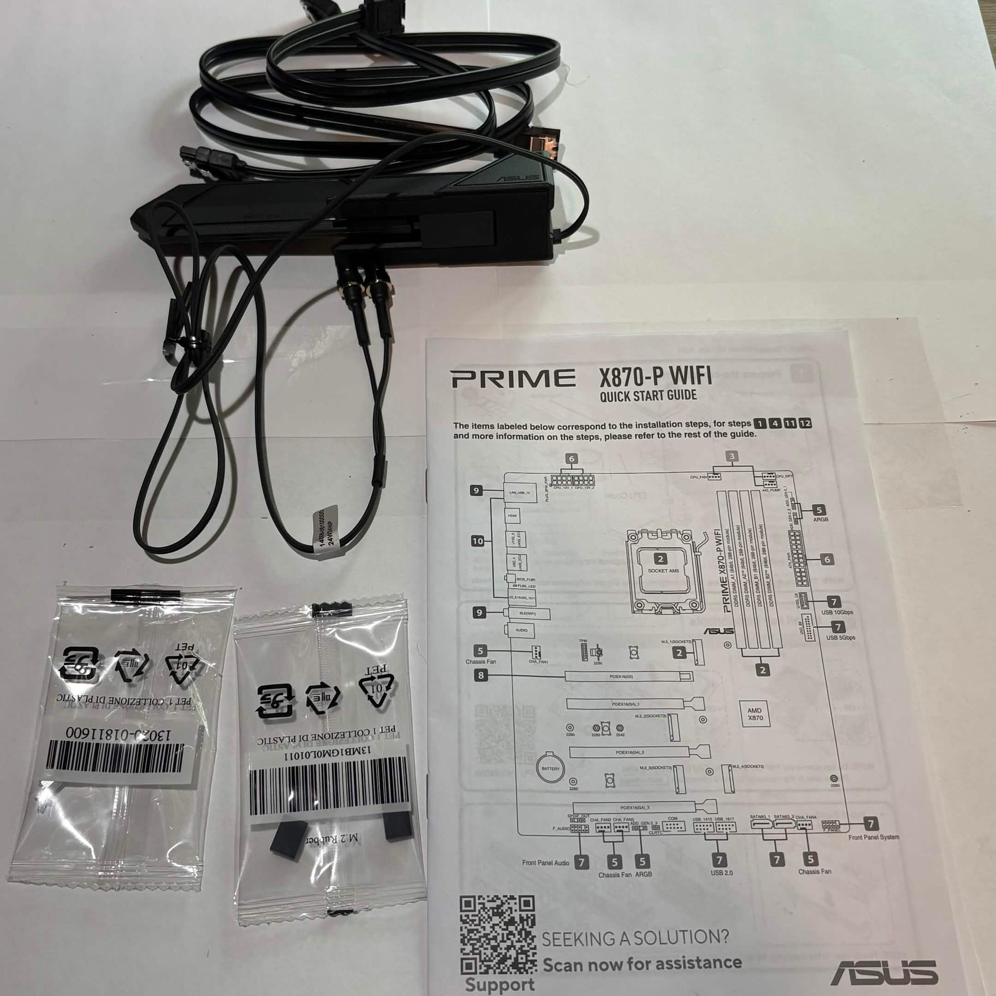ASUS Prime X870-P WiFi AM5 DDR5 ATX Motherboard