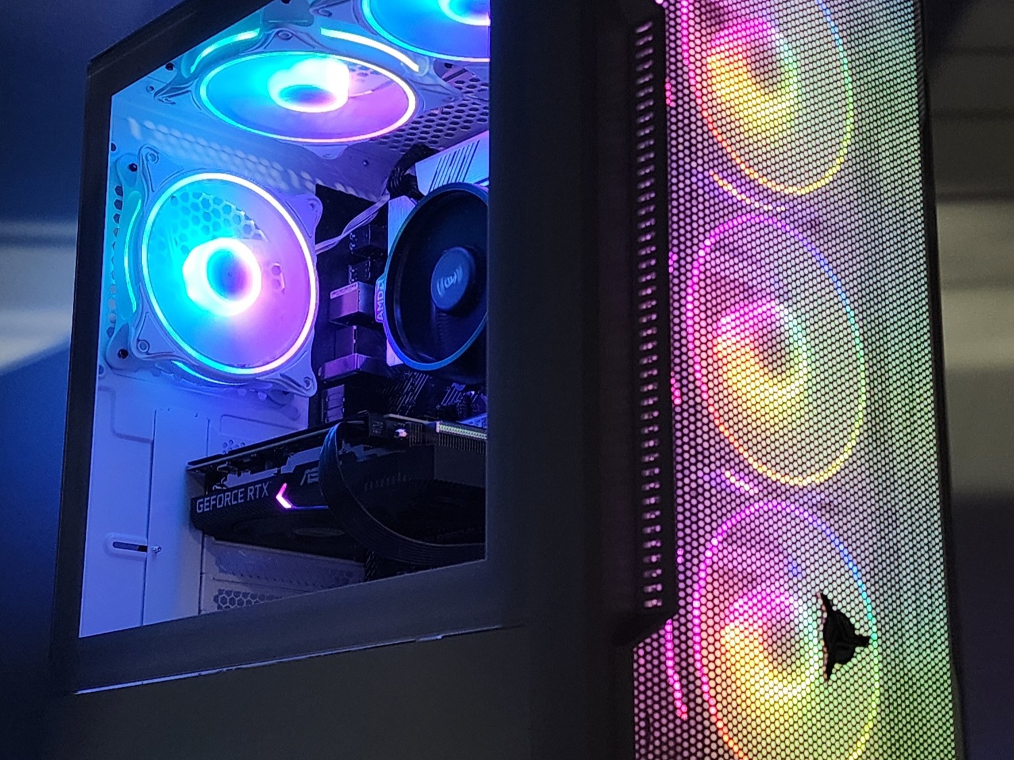 Gaming PC Ryzen 5 5500 16GB RAM 512GB SSD RTX 3060 8GB Windows 11 Computer