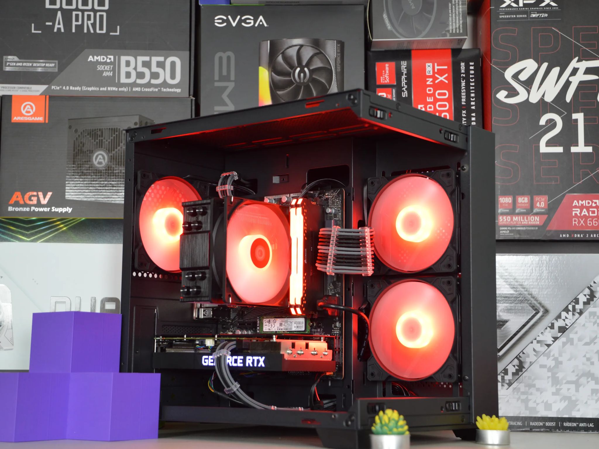 💸👑| RTX 3060 TI 8GB | RYZEN 5 5500 | 32GB DDR4 RAM | 1TB NVME SSD | Value King 3.0 |