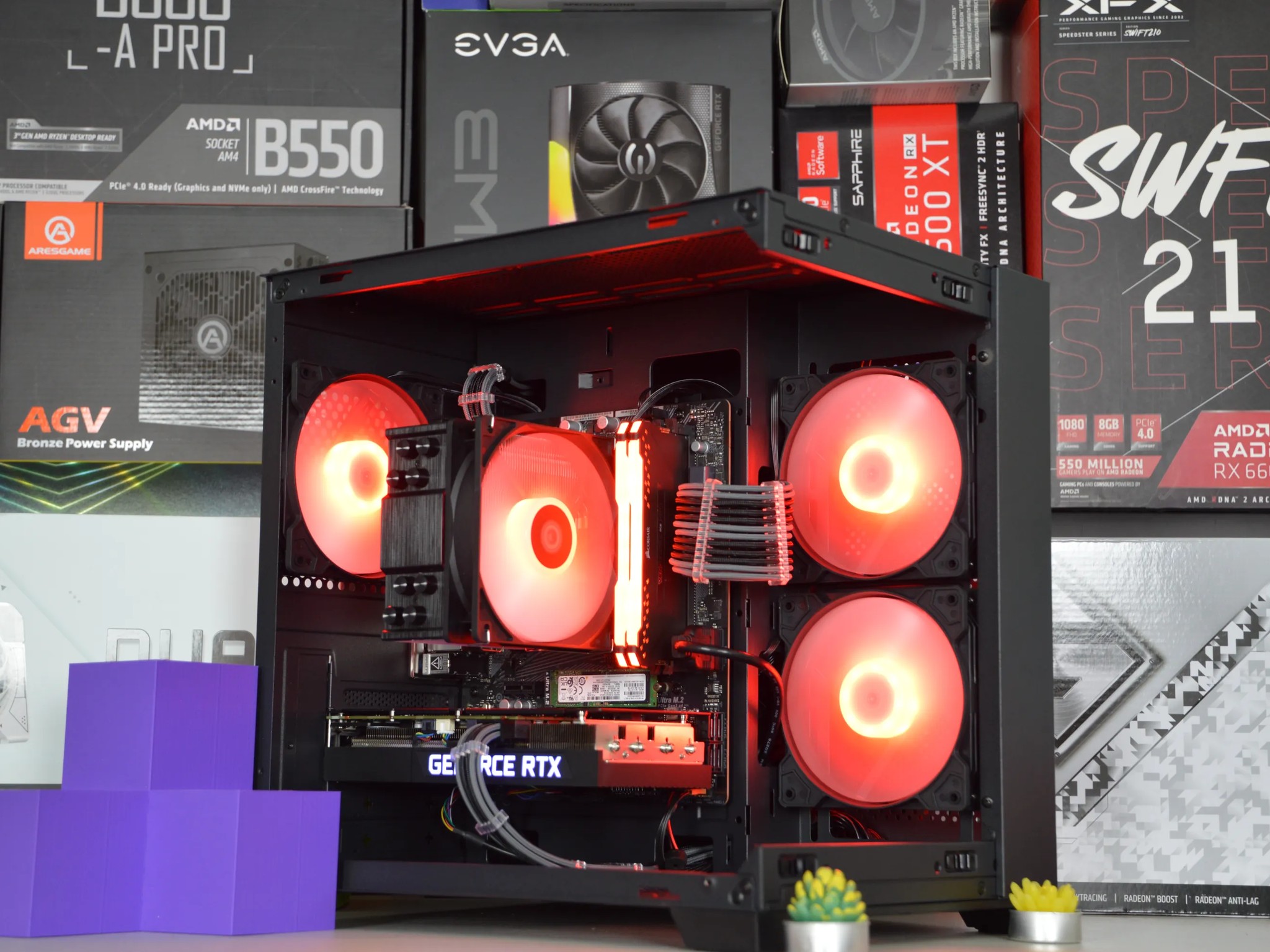 💸👑| RTX 3060 TI 8GB | RYZEN 5 5500 | 32GB DDR4 RAM | 1TB NVME SSD | Value King 3.0 |