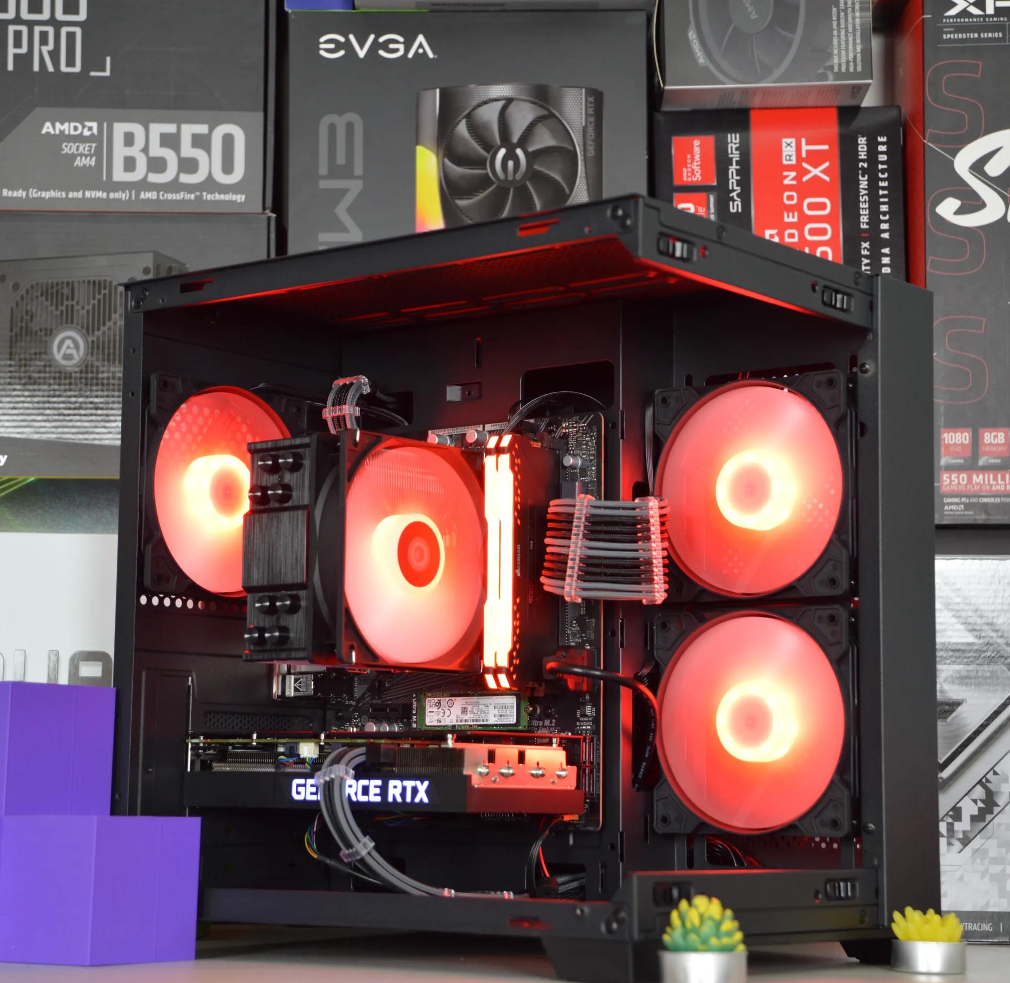 💸👑| RTX 3060 TI 8GB | RYZEN 5 5500 | 32GB DDR4 RAM | 1TB NVME SSD | Value King 3.0 |