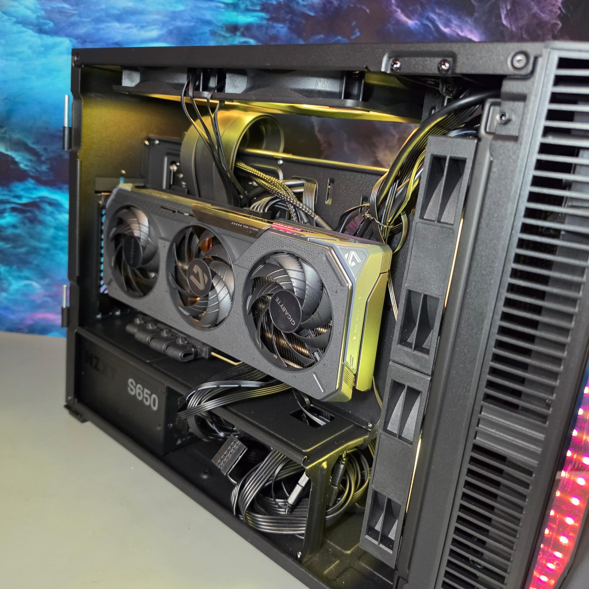 Gigabyte RX 9060 XT 16gb + Ryzen 9600x ITX PC Build #91