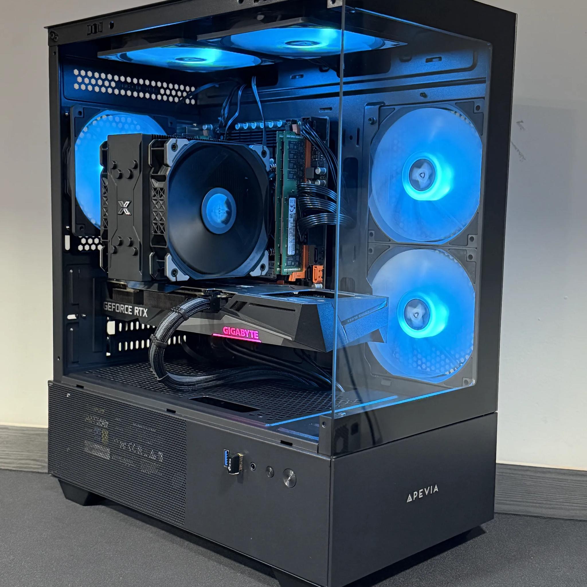 Budget Gaming PC - RTX 3060 Ti _ 1 TB SSD _ 64 GB RAM _ 14 Core Xeon CPU