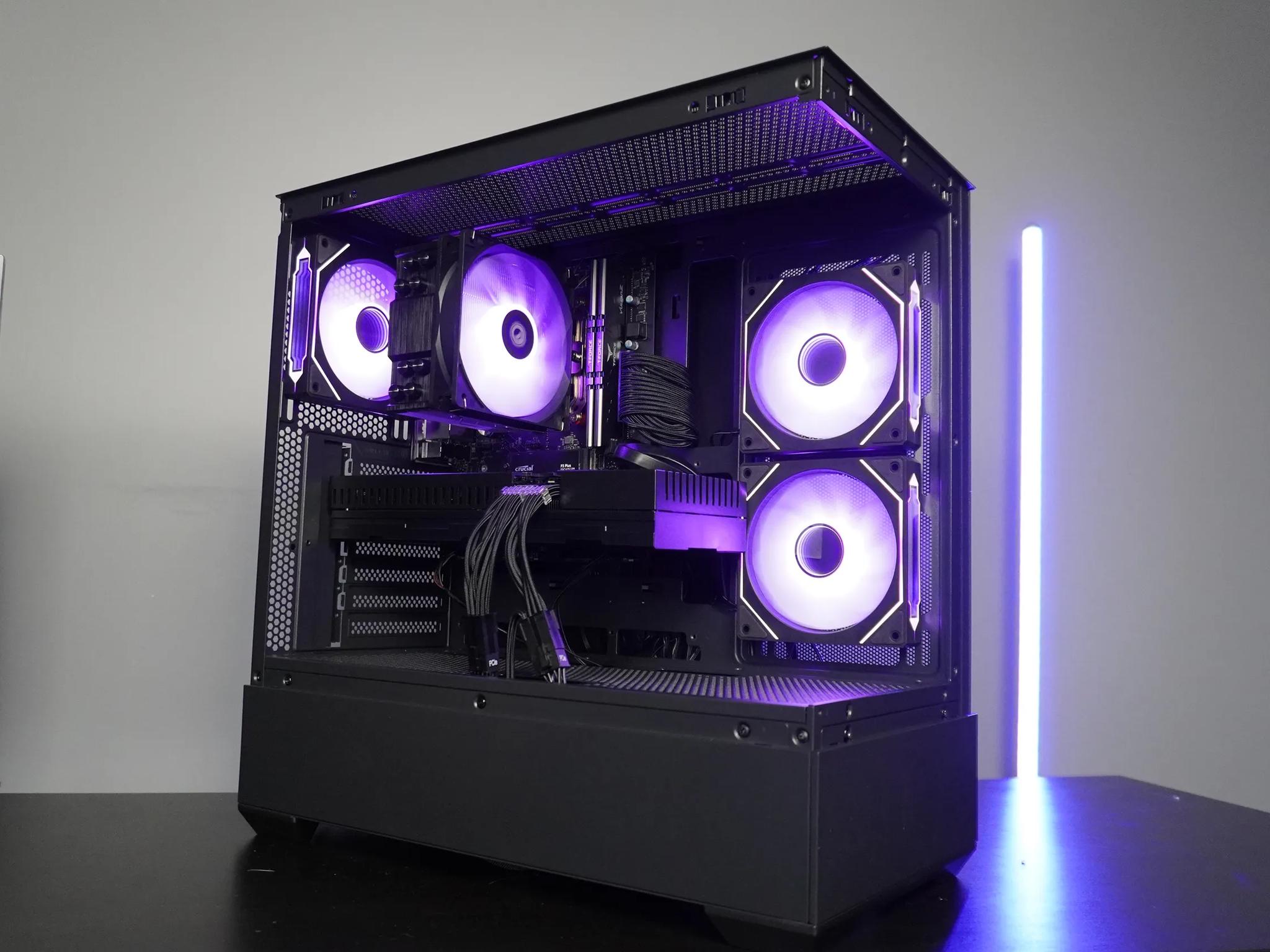 🖤Stealth🖤 1440p/1080p Value for 💲 PC |  🧡RX 5700XT 🧡Ryzen 5 5600 | 16GB RAM 💪| 1TB NVME 🔥