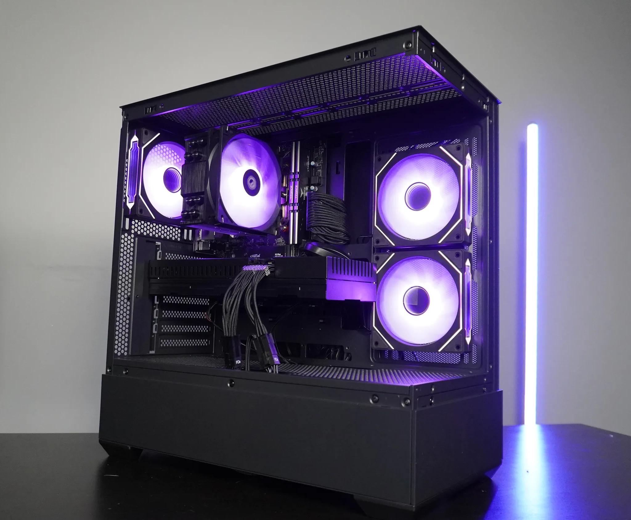 🖤Stealth🖤 1440p/1080p Value for 💲 PC |  🧡RX 5700XT 🧡Ryzen 5 5600 | 16GB RAM 💪| 1TB NVME 🔥